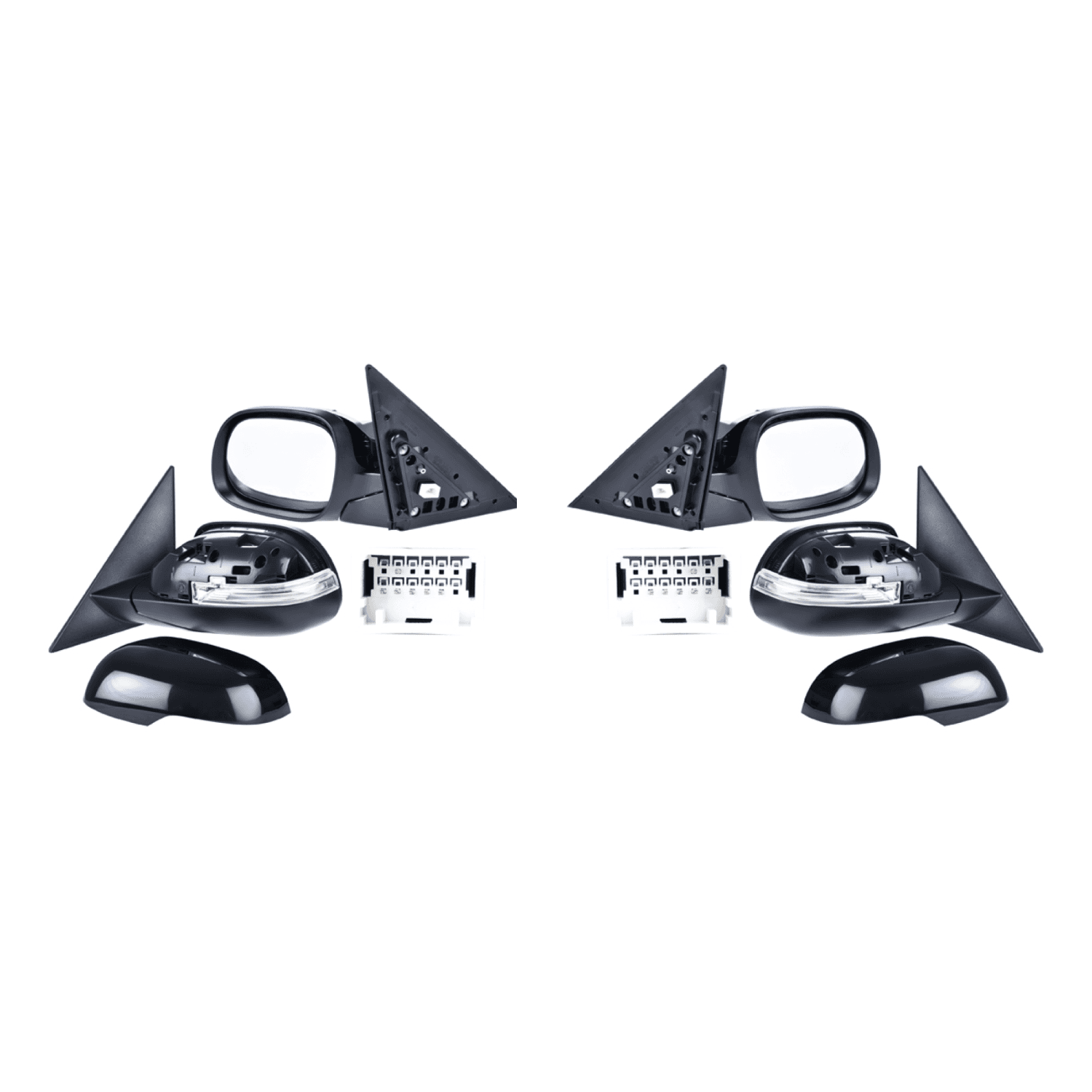 Par Espejos 6 Pines P/Kia Soul Ex 1.6L H-Back / Ex 2.0L H-Back / Expack 1.6L H-Back / Expack 2.0L H-Back / Sx 1.6L H-Back / Sx 2.0L H-Back 2016-2019