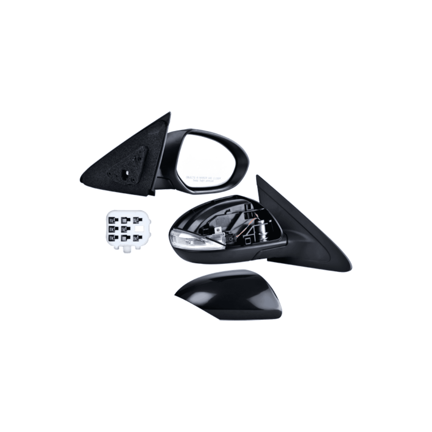Espejo Derecho Para Pintar / 6 Pines Mazda 3 S 2.3 Sedan / Mazda 3 Sport 2.3 Sedan / Mazda 3 S 2.5 Sedan / Mazda 3 Sport 2.5 Sedan / Mazda 3 S 2.3 H-Back / Mazda 3 Sport 2.3 -Back / Mazda 3 S 2.5 H-Back / Mazda 3 Sport 2.5 H-Back 2010-2013