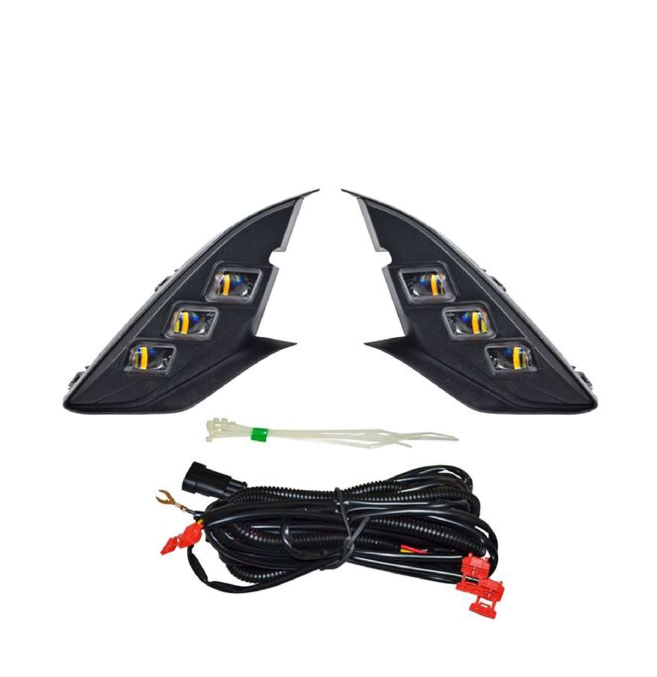 Faro Niebla Mazda 2 2024 Leds Con Parrilla Juego