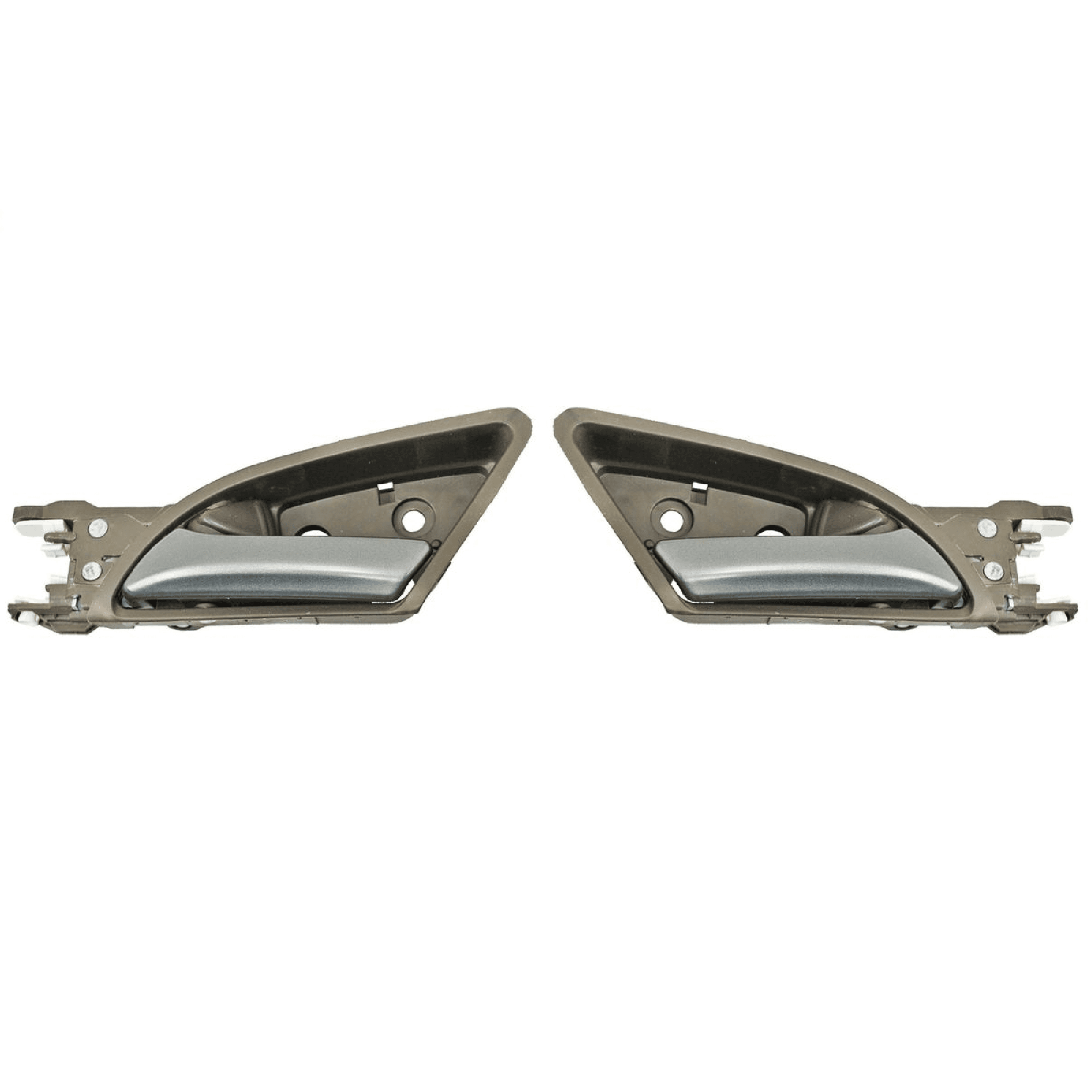 Par Manijas Interiores Honda Accord 2008-2012 coupe/sedan Cafe/ Plata Delantera/ Trasera Plastico