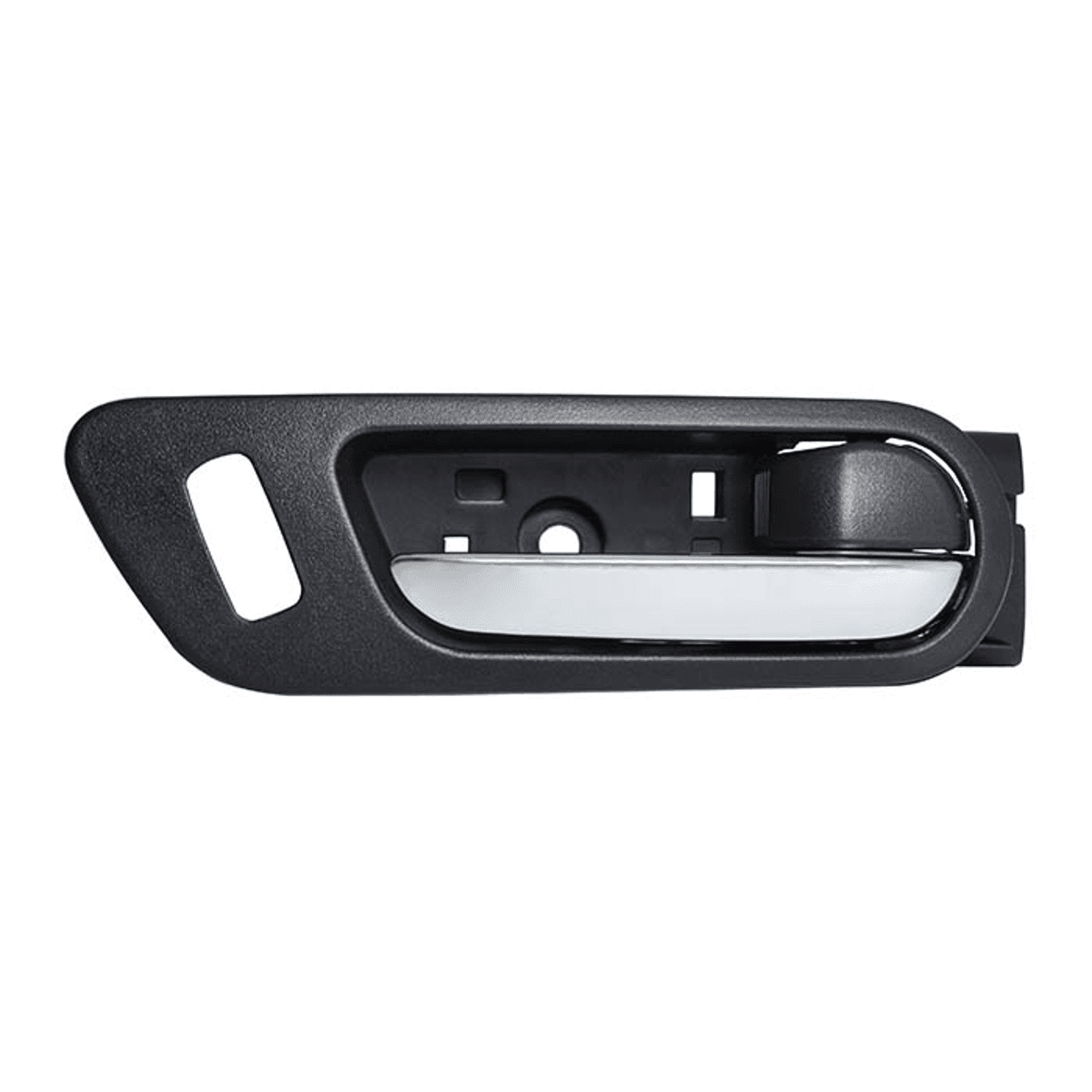 Manija Interior Mazda 6 2009-2013 Con Hoyo Para Seguro Negra/Cromo Plastico Derecha Delantera Hushan