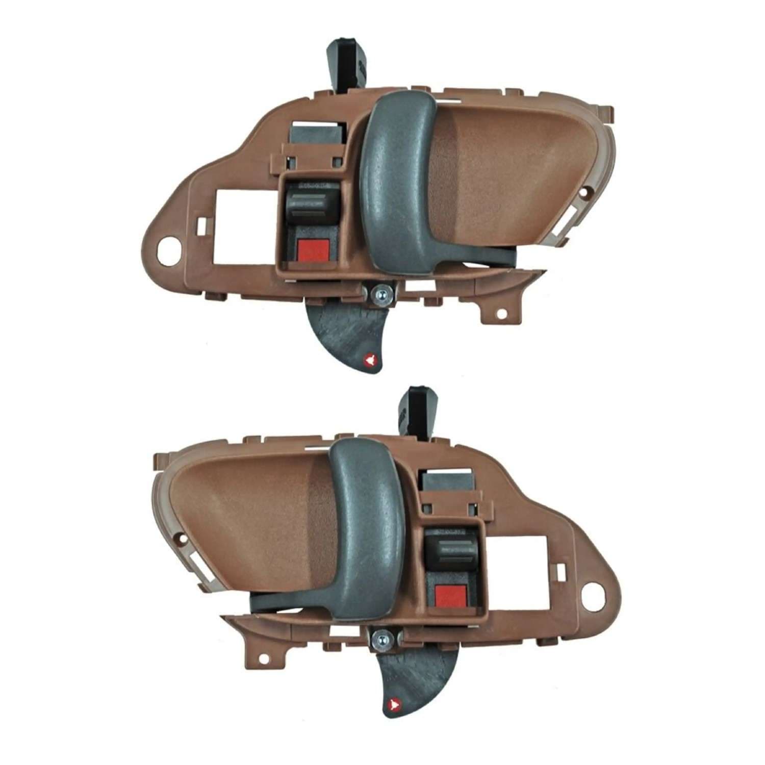 Par Manijas Interiores Chevrolet Cheyenne/Silverado/ Chevrolet Sububurban/Chevrolet Blazer/Gmc Yukon/Chevrolet Tahoe/Cadillac Escalade 1995-1998 Cafe Plastico