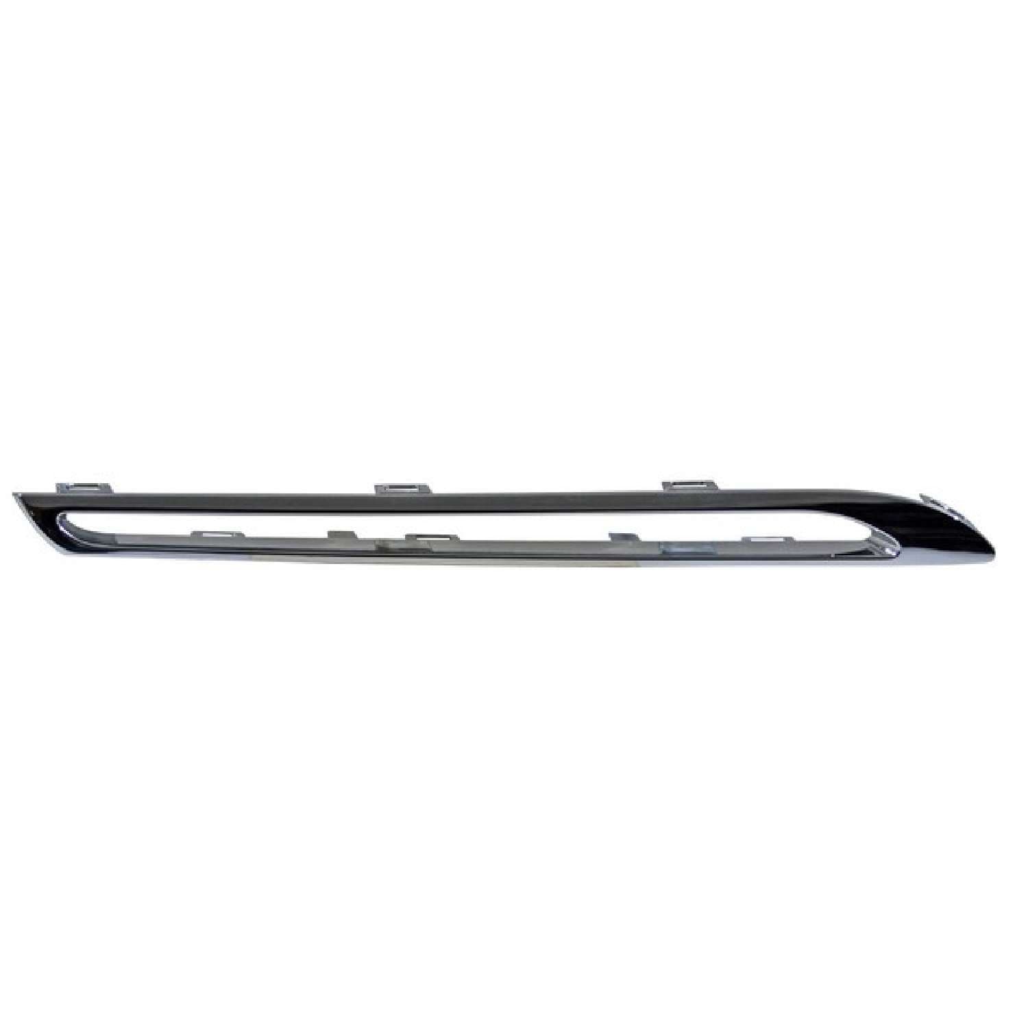 Moldura Parrilla Mercedes benz Glc 2016-2019 Inferior Cromada Derecha