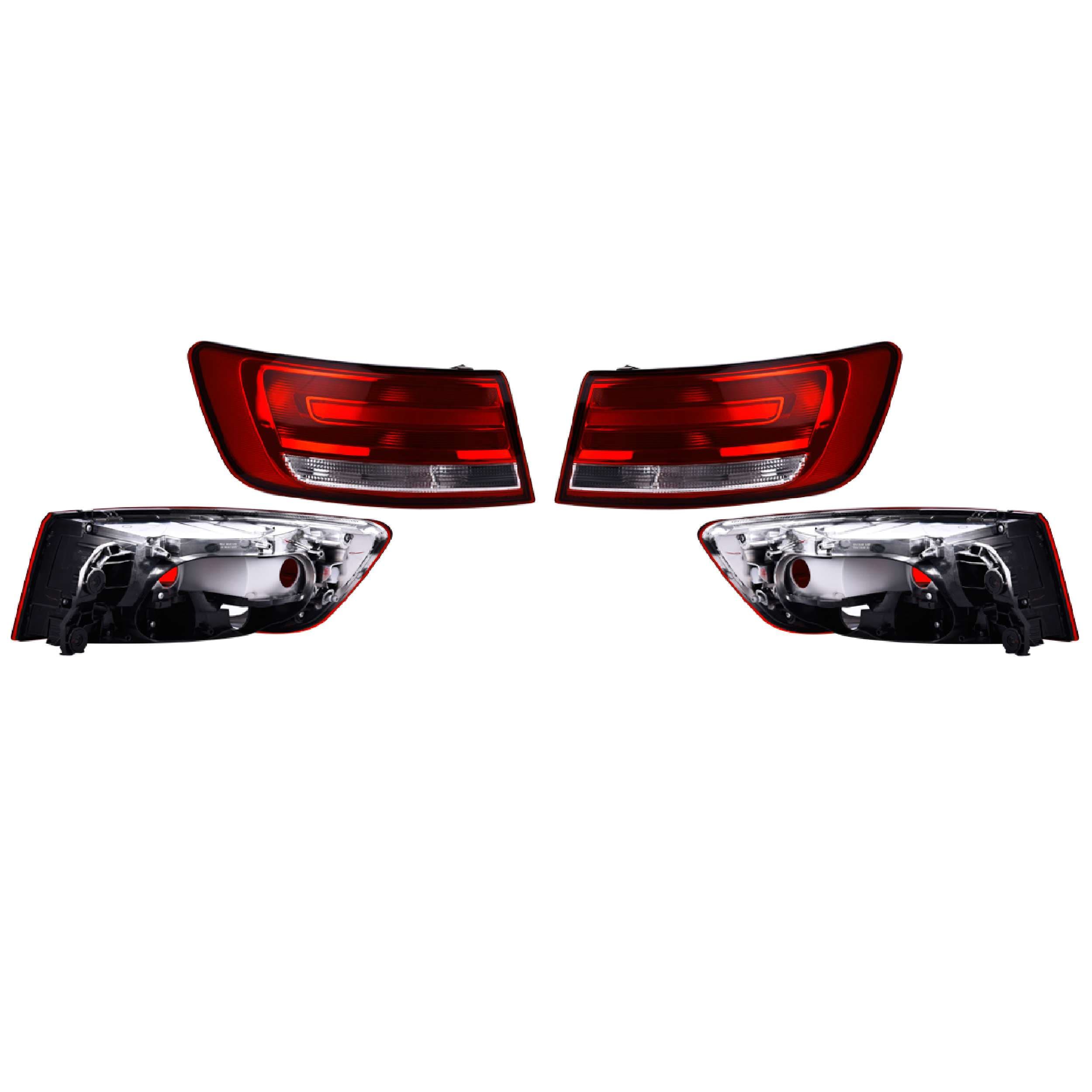 Par Calaveras Exteriores Audi A4 2017-2019 Depo