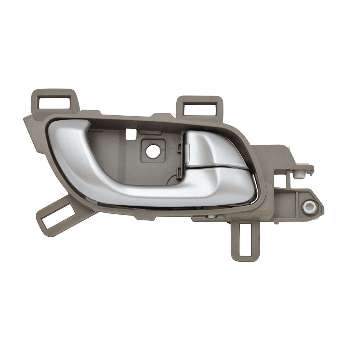 Manija Interior Honda Civic 2P Coupe / 4P Sedan 2012-2015 Beige/Plata Plastico Derecha Delantera/Trasera Hushan