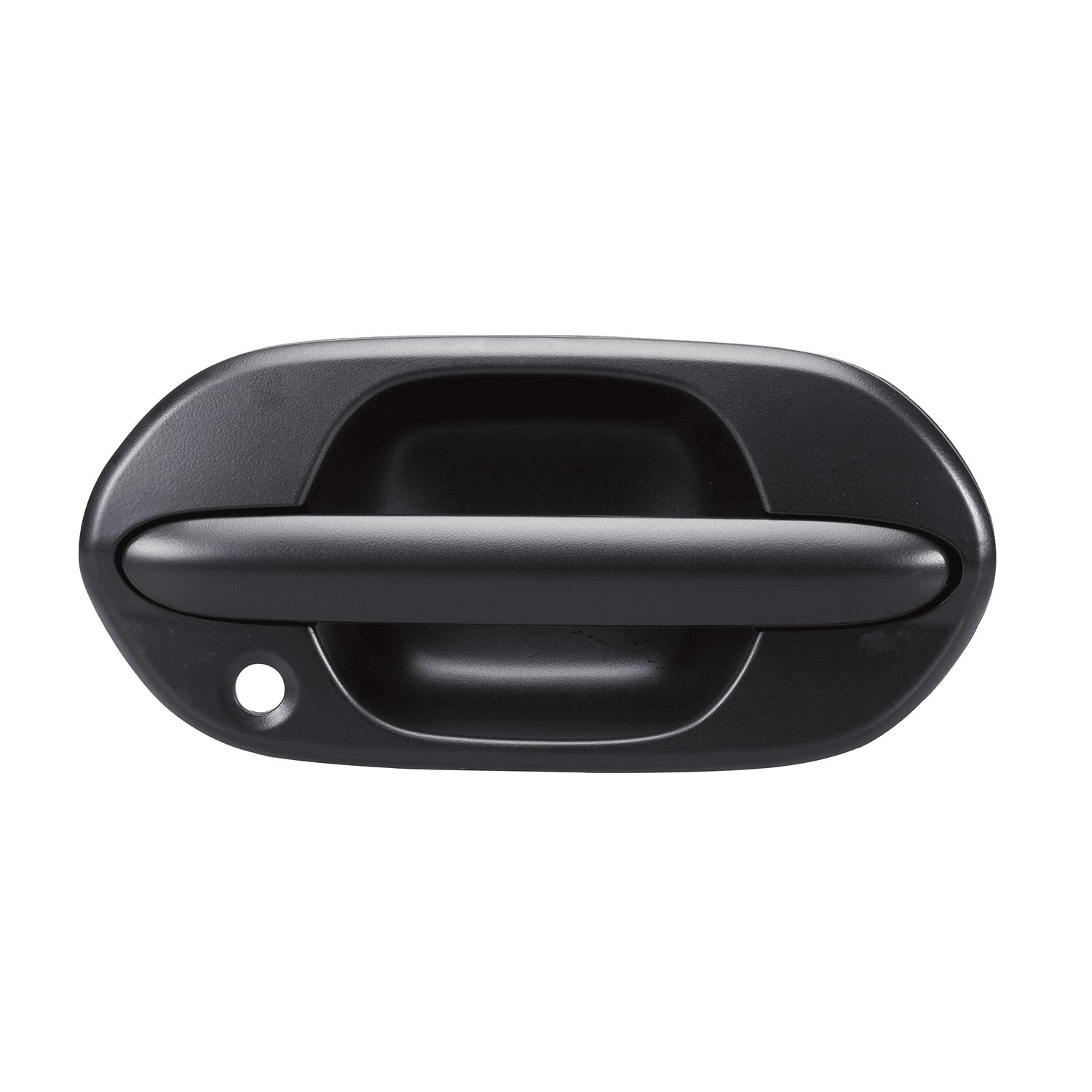 Manija Exterior Honda Odyssey 1999-2004 Con Hoyo Para Llave Corrugada Negra Plastico Derecha Delantera Hushan
