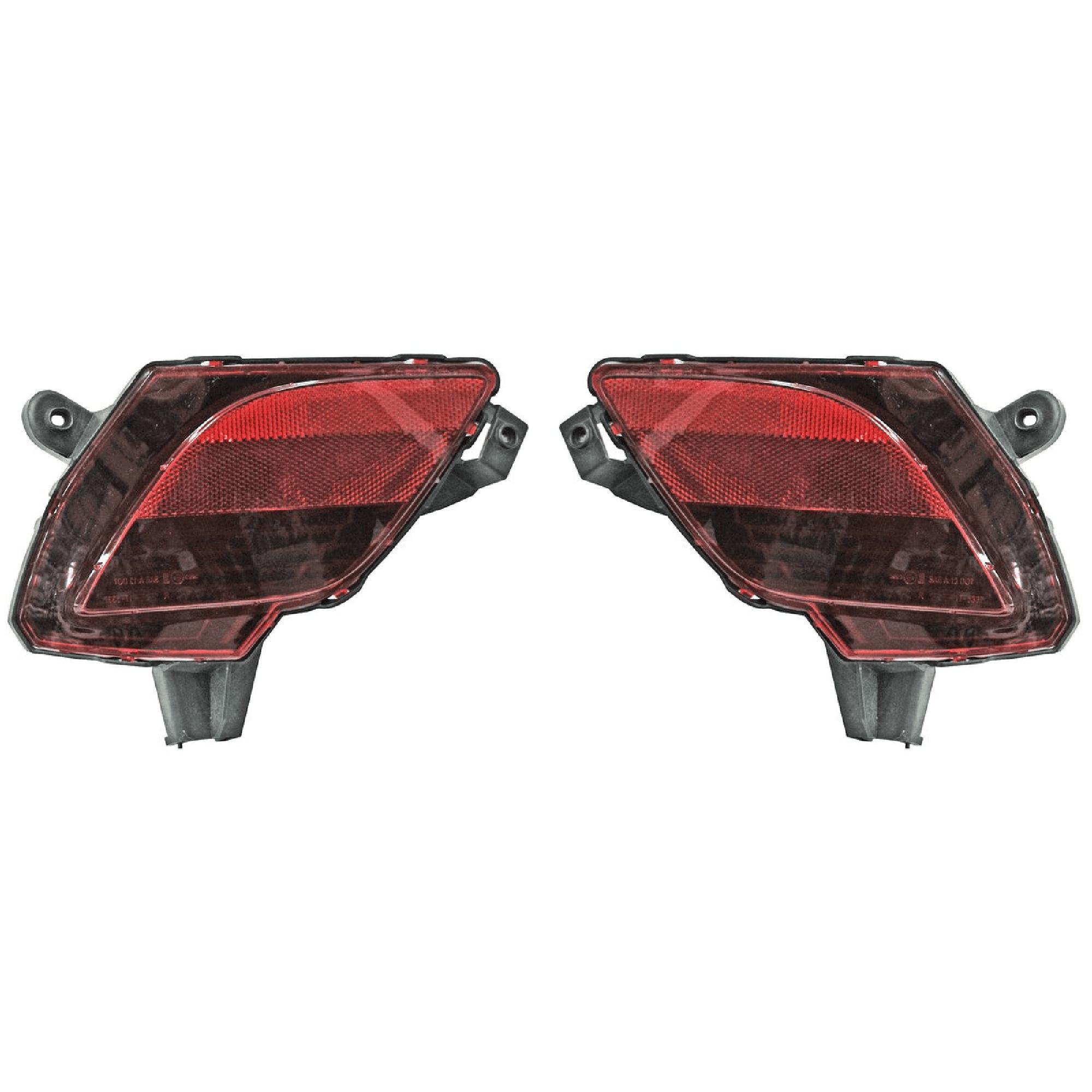 Par Cuartos Trasera Mazda Cx5 2013-2017 Reflejante