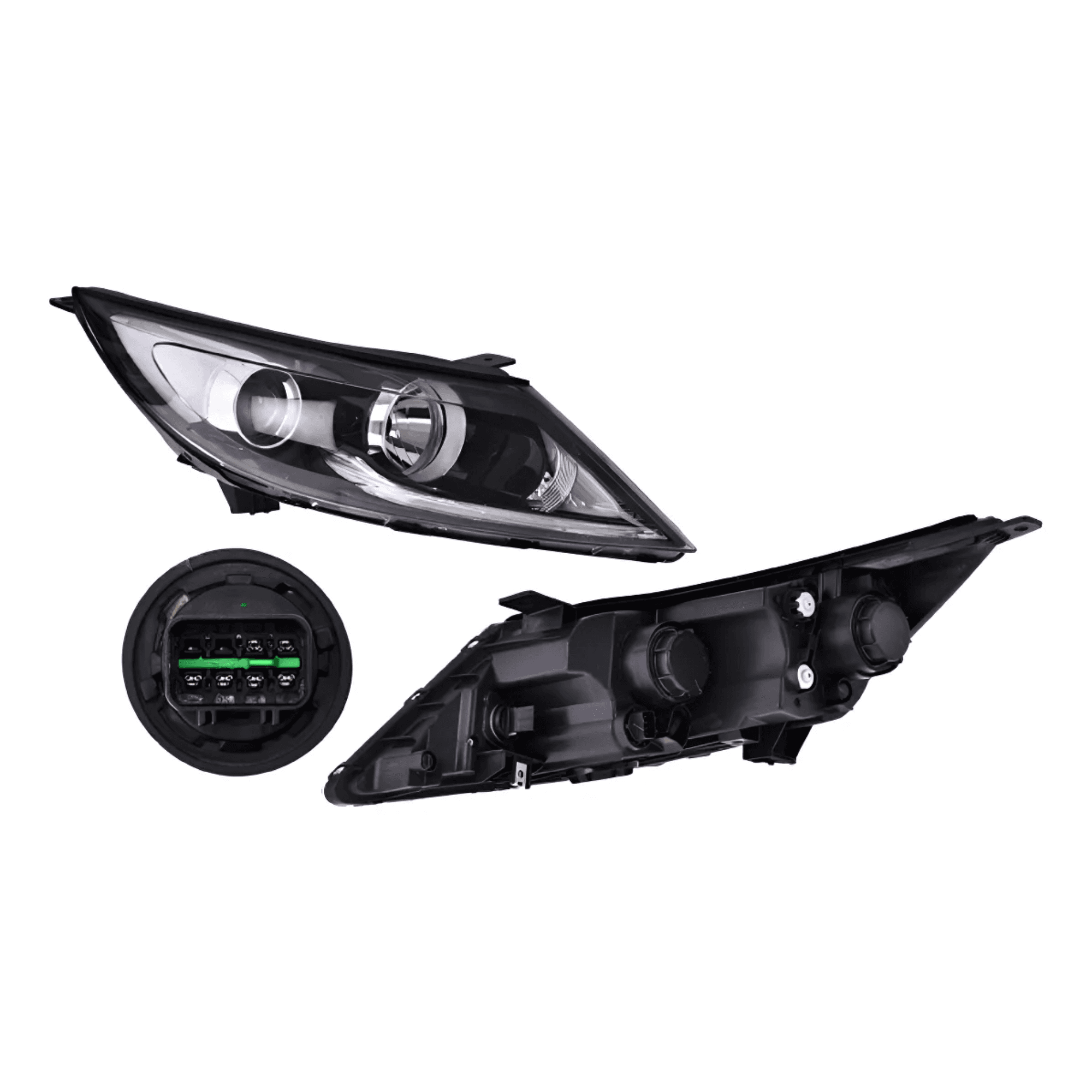 Faro Derecho Kia Sportage 16 Electrico Lx Con Leds Sin Foco Depo