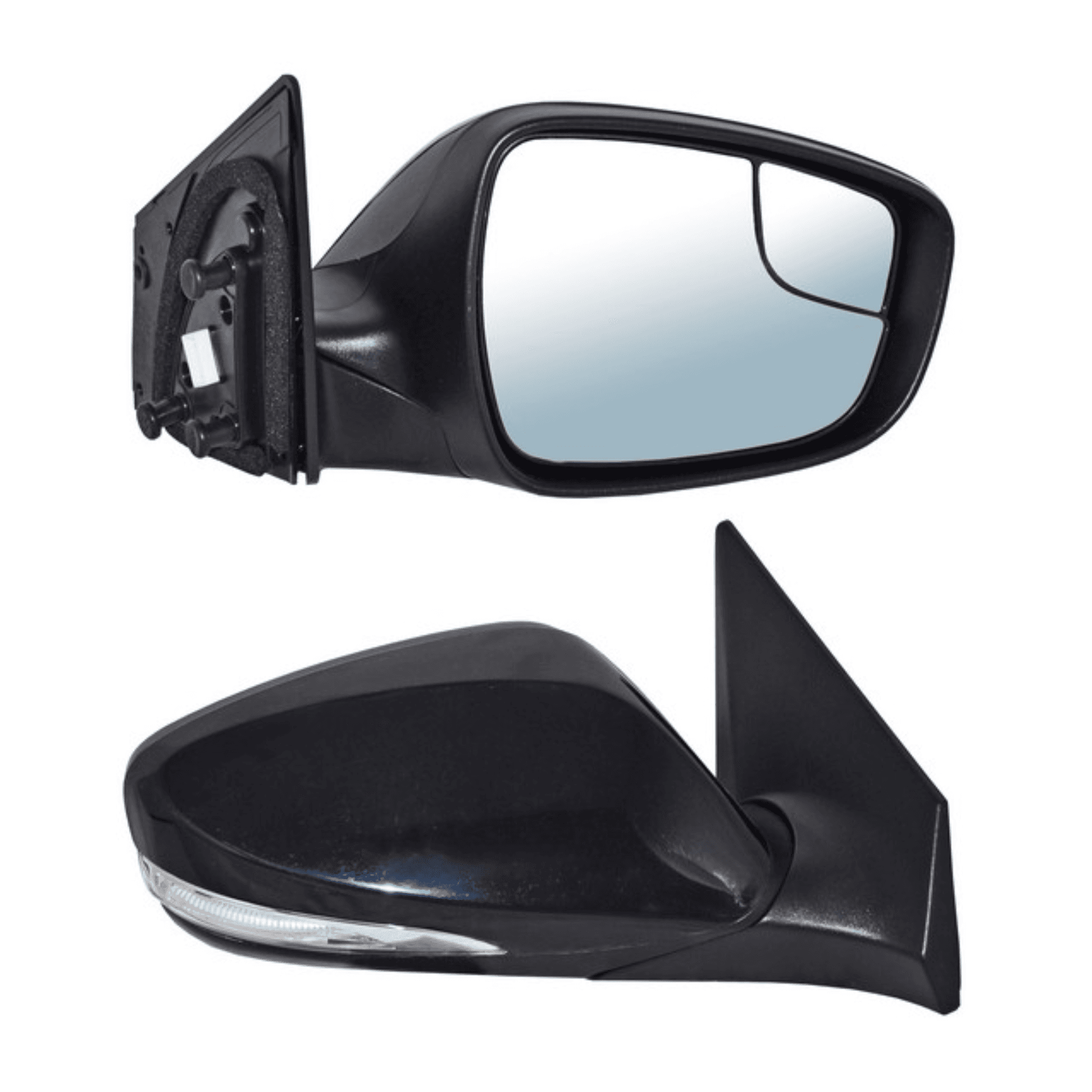 Espejo Para Hyundai Elantra 2015-2016 Electrico Con Desempañante Para Pintar 6 Pines Derecho