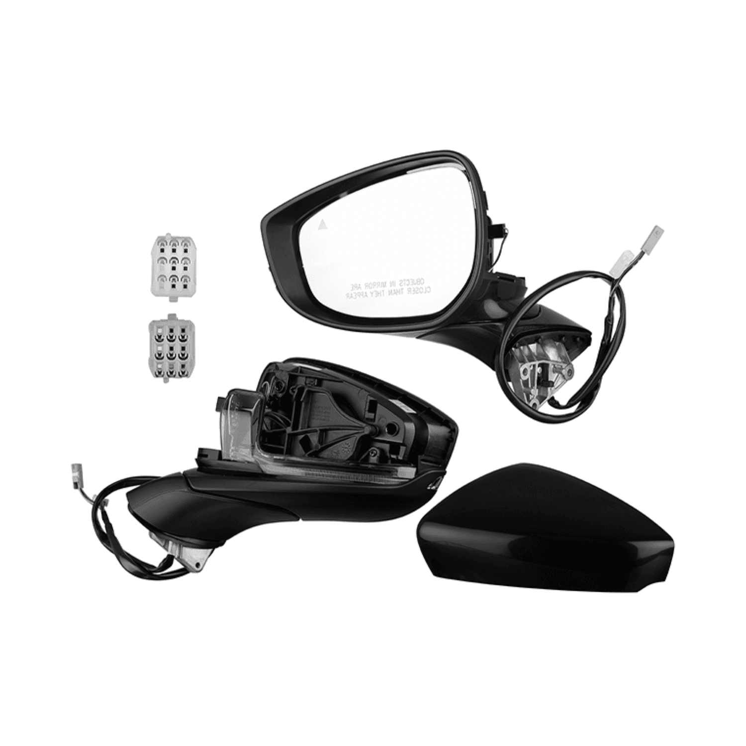 Espejo Izquierdo 6:4 Pines Mazda Cx30 Sport 2.0 5P / Mazda Cx30 Touring 2.0 5P / Mazda Cx30 Sport 2.5 5P / Mazda Cx30 Touring 2.5 5P 2020-2025