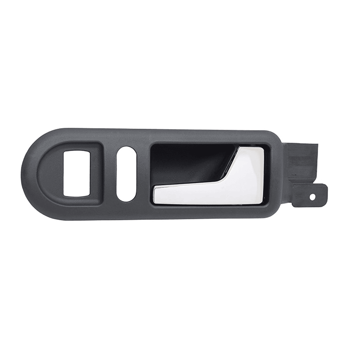 Manija Interior Volkswagen Jetta Clasico 2008-2015 Con Hoyo Para Seguro Y Cristal Negra/Cromo Plastico Vidrio Electrico Derecha Delantera Hushan