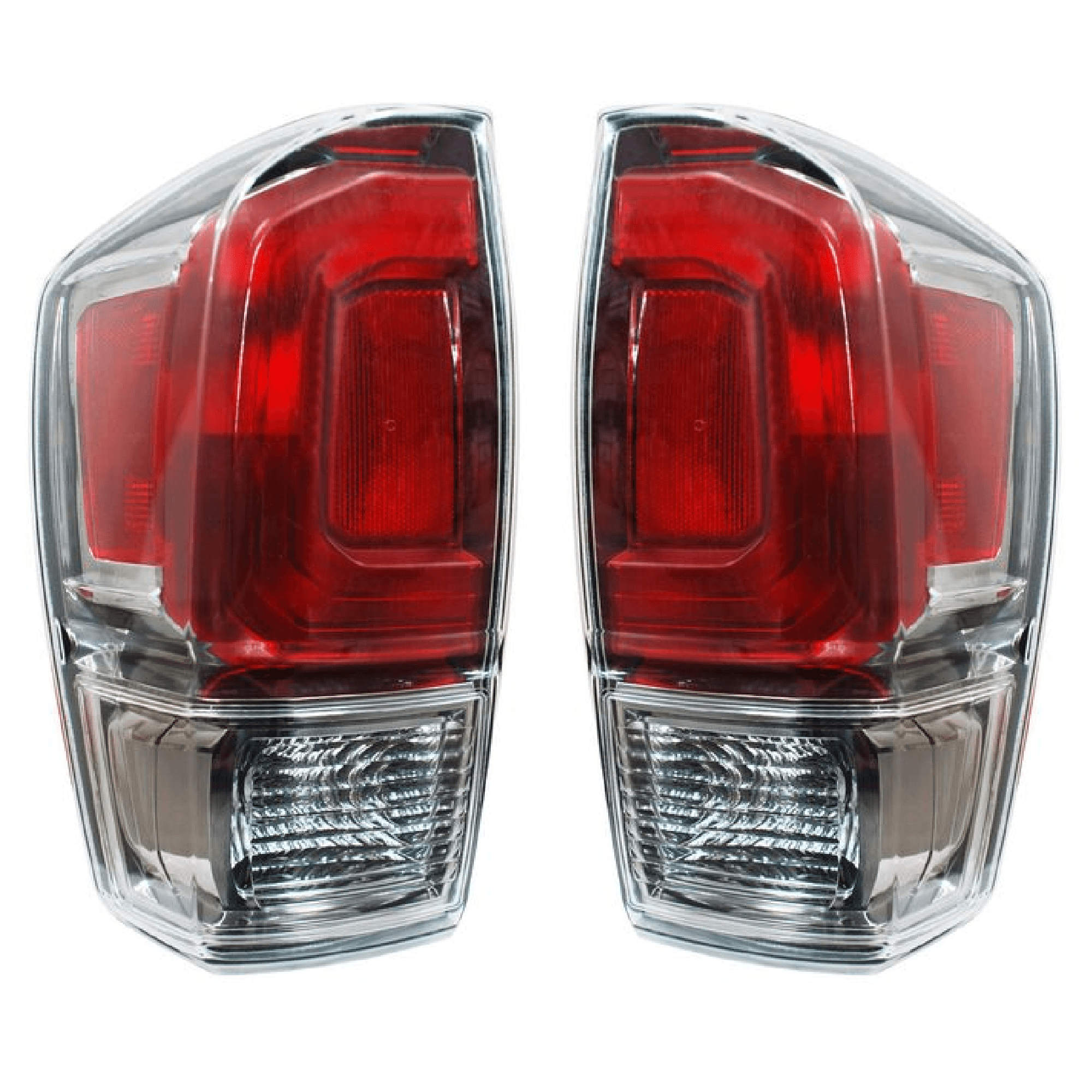 Par Calaveras Toyota Tacoma 2016-2018 Cromada Oscura