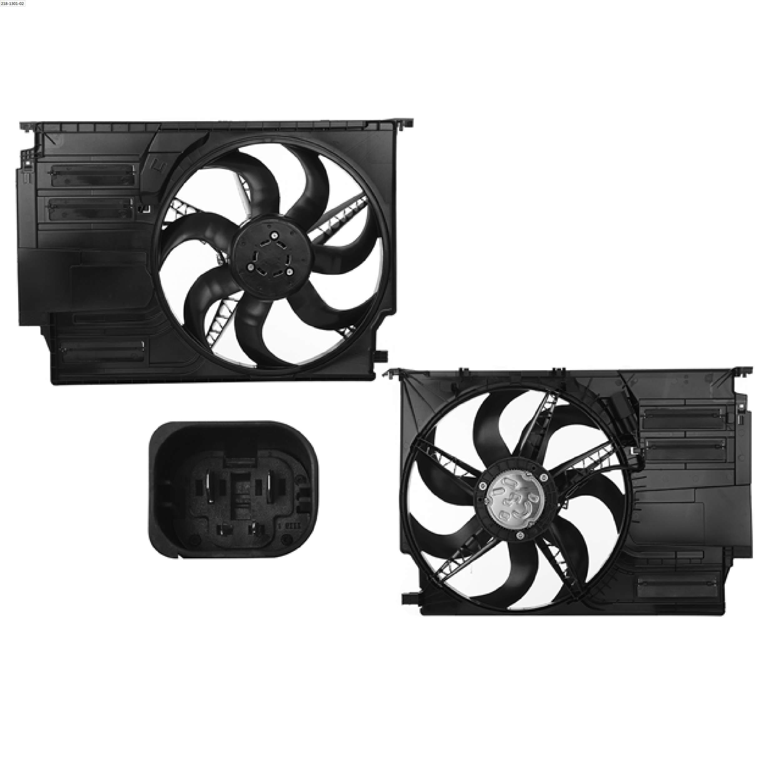 Motoventilador 4 Pines Bmw X1 2017-2023 / X2 2019-2023 / Mini Cooper 1.5L 2013-2017