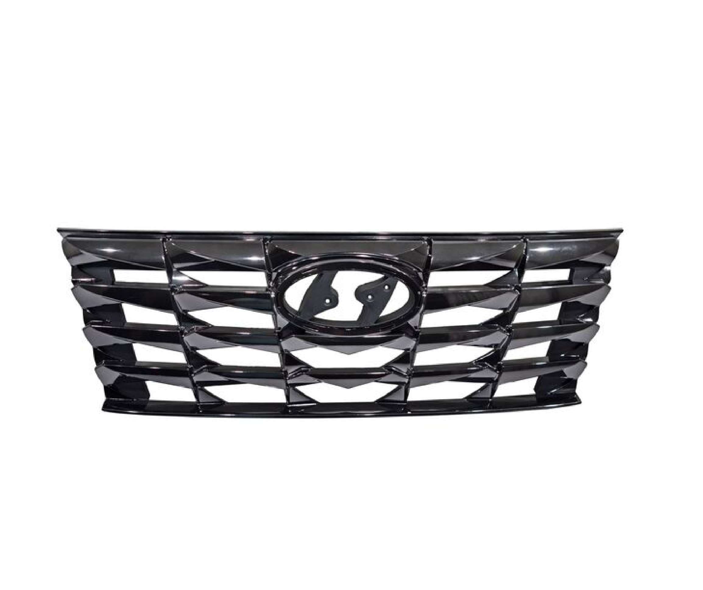 Parrilla Para Hyundai Tucson 2022-2025 Con Moldura Cromada Humo