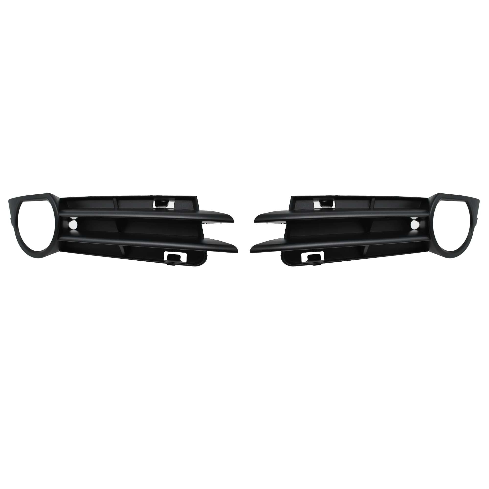 Par Rejillas Audi A3 2004-2008 Para Faro Niebla