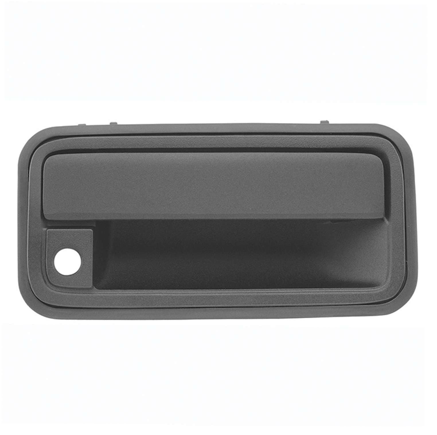 Manija Exterior Chevrolet Silverado 1995-1998 Con Hoyo Para Llave Corrugada Negra Zinc Derecha Delantera Hushan
