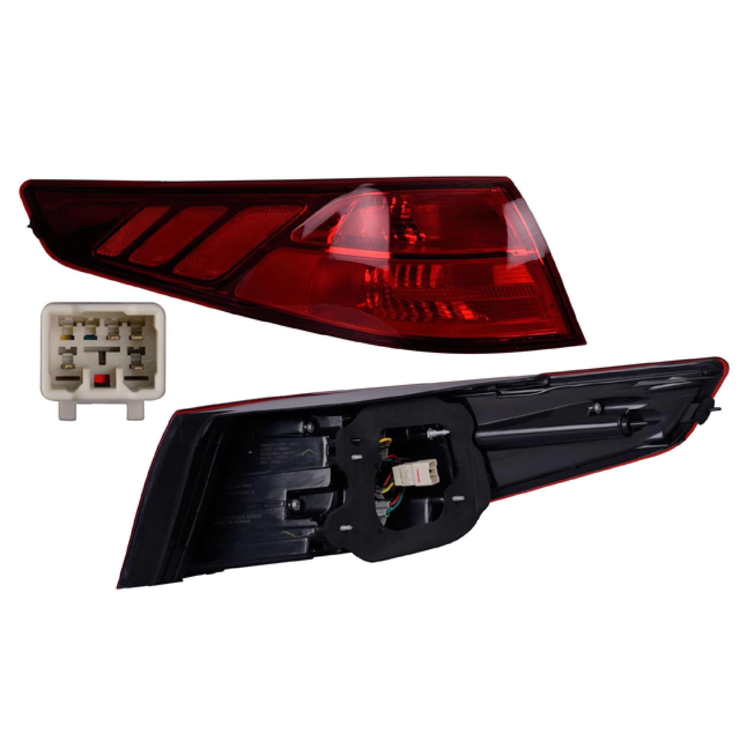 Calavera Exterior P/Kia Optima 2014-2015 Depo Izquierda