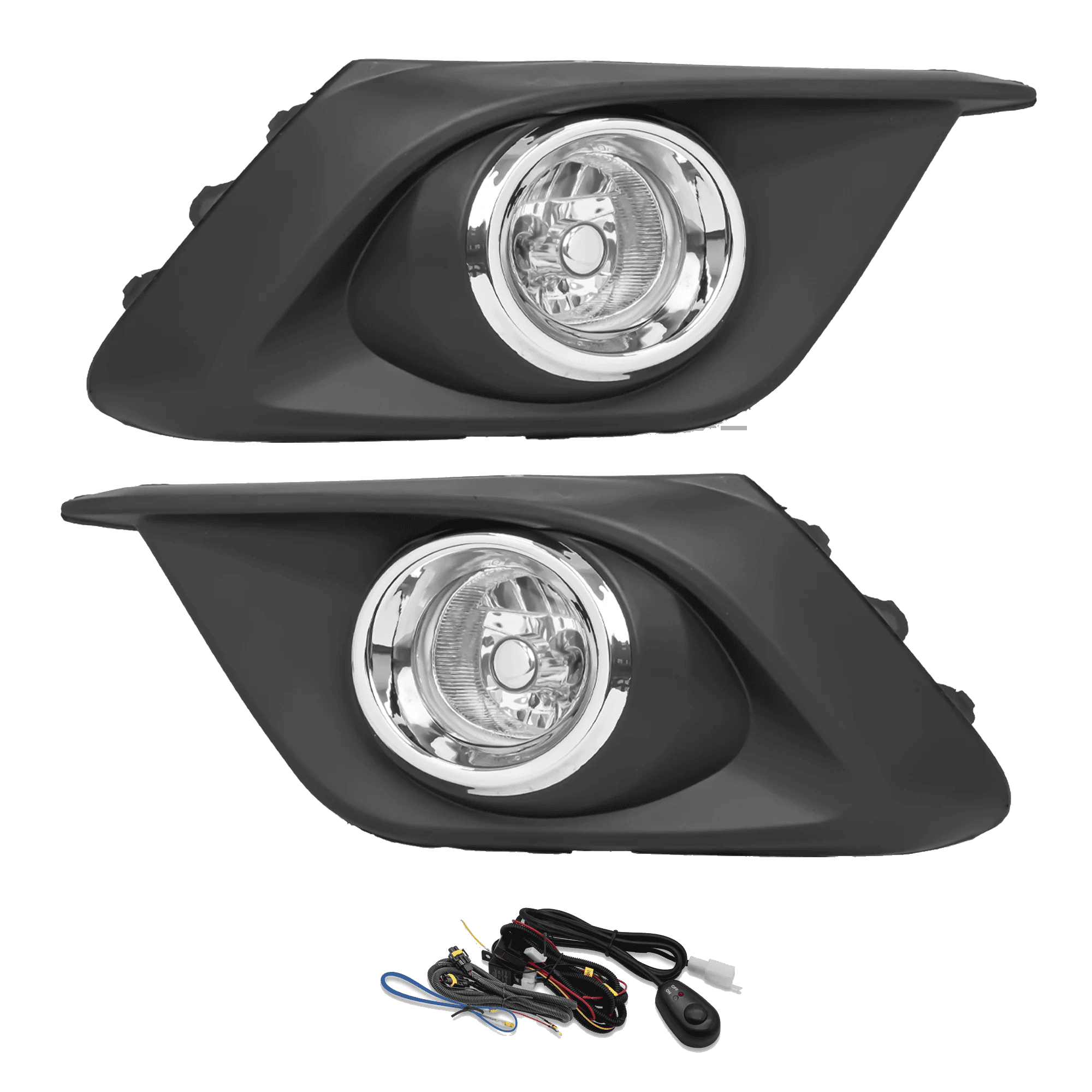 Kit faros niebla Mazda 3 2014-2016 con arnes switch Universal y focos