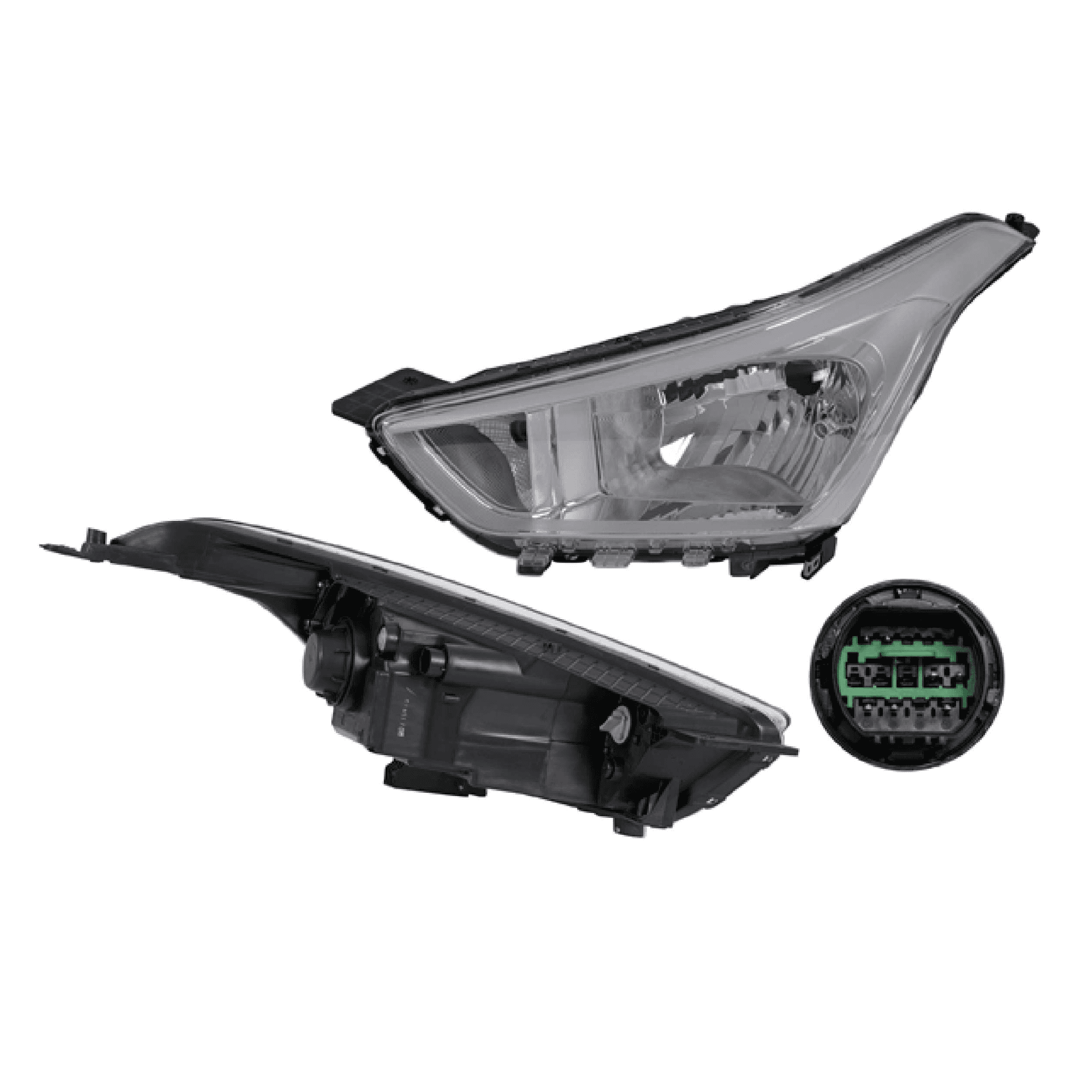 Faro Izquierdo Hyundai Creta 2017-2019 Manual Sin Foco Para Halogeno Depo