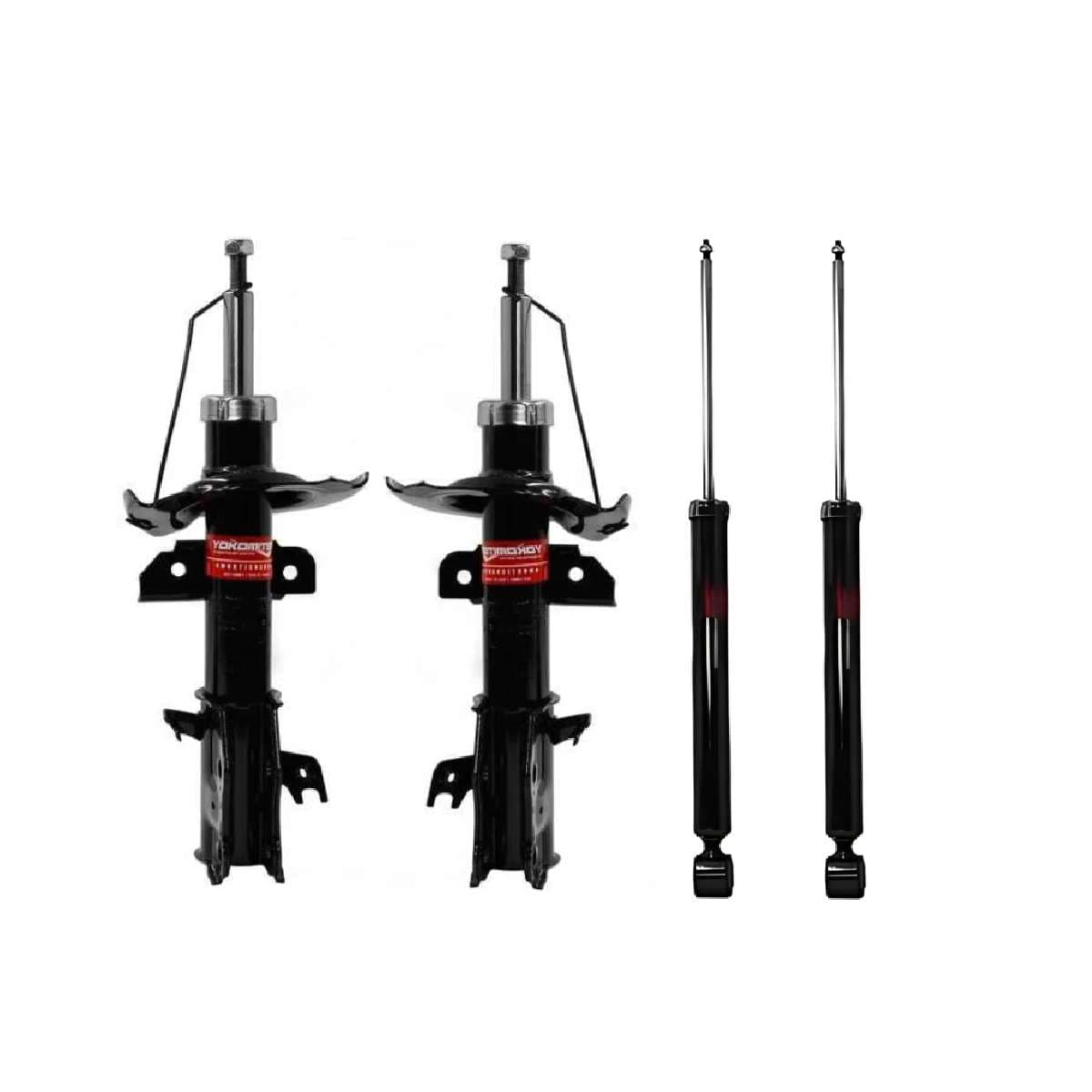 Kit 4 Amortiguadores Mazda Mazda 2 1.5L 5- Puertas 2012-2015 Gas