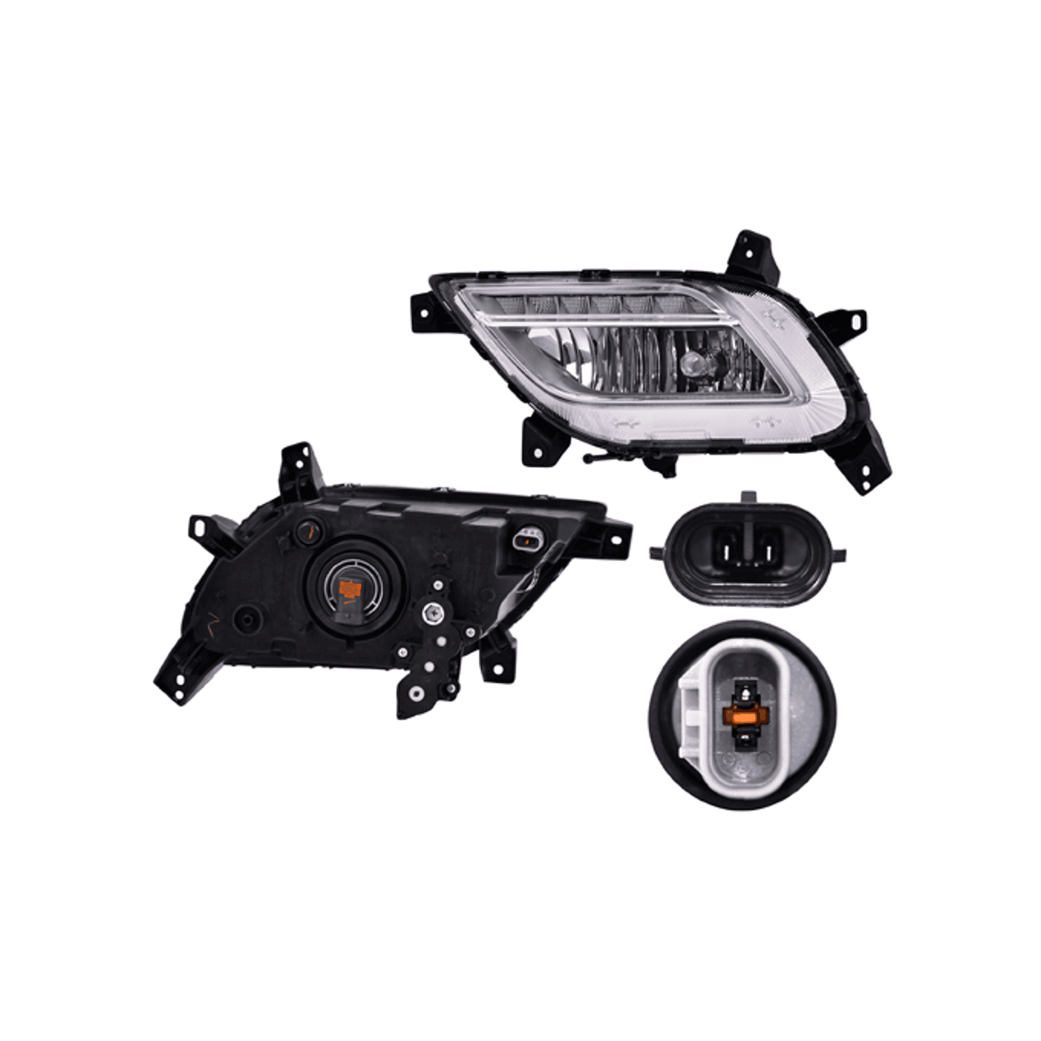 Faro Niebla Izquierdo P/Kia Niro 2017-2019 Depo