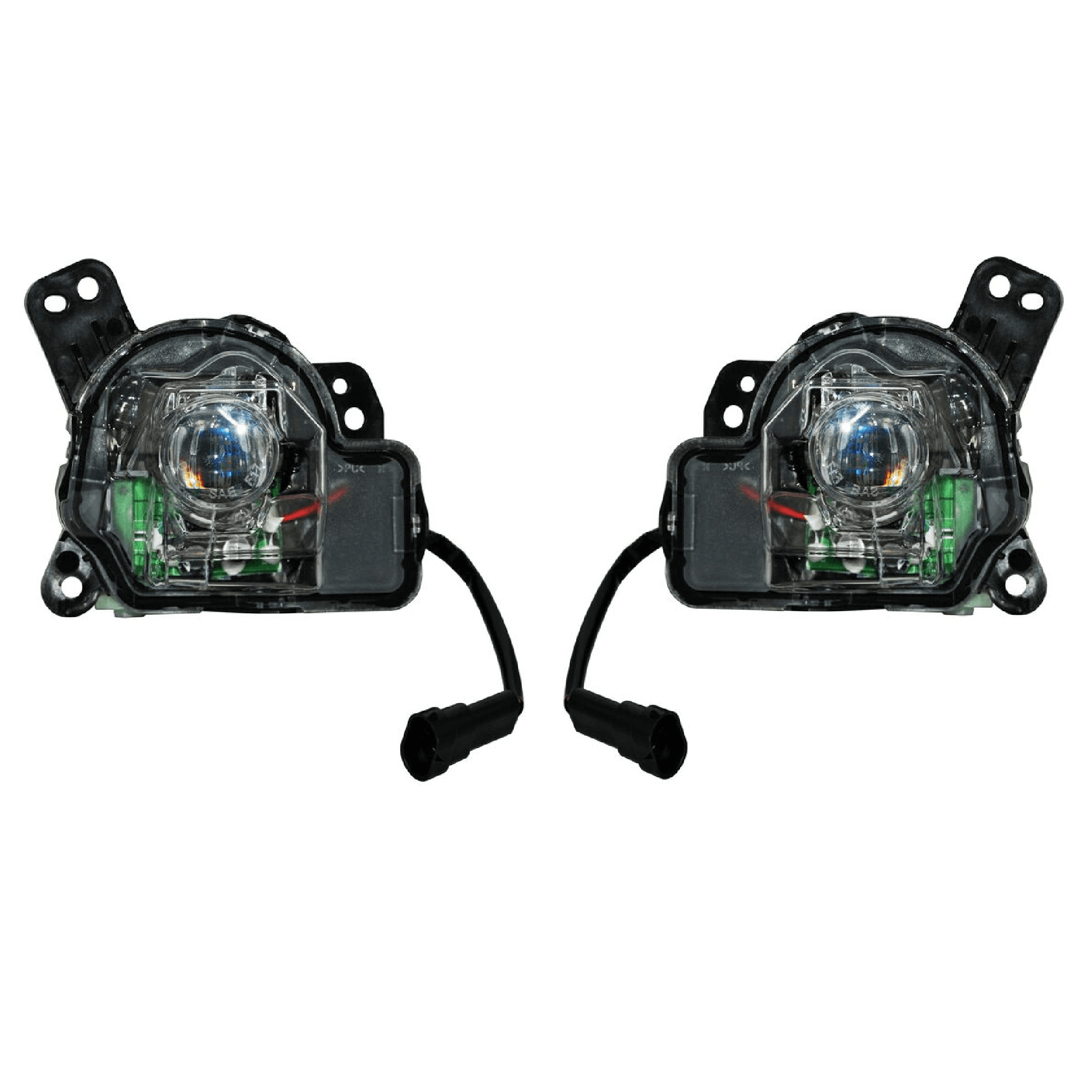 Par Faros Niebla Mazda Cx3 2016-2018 Leds