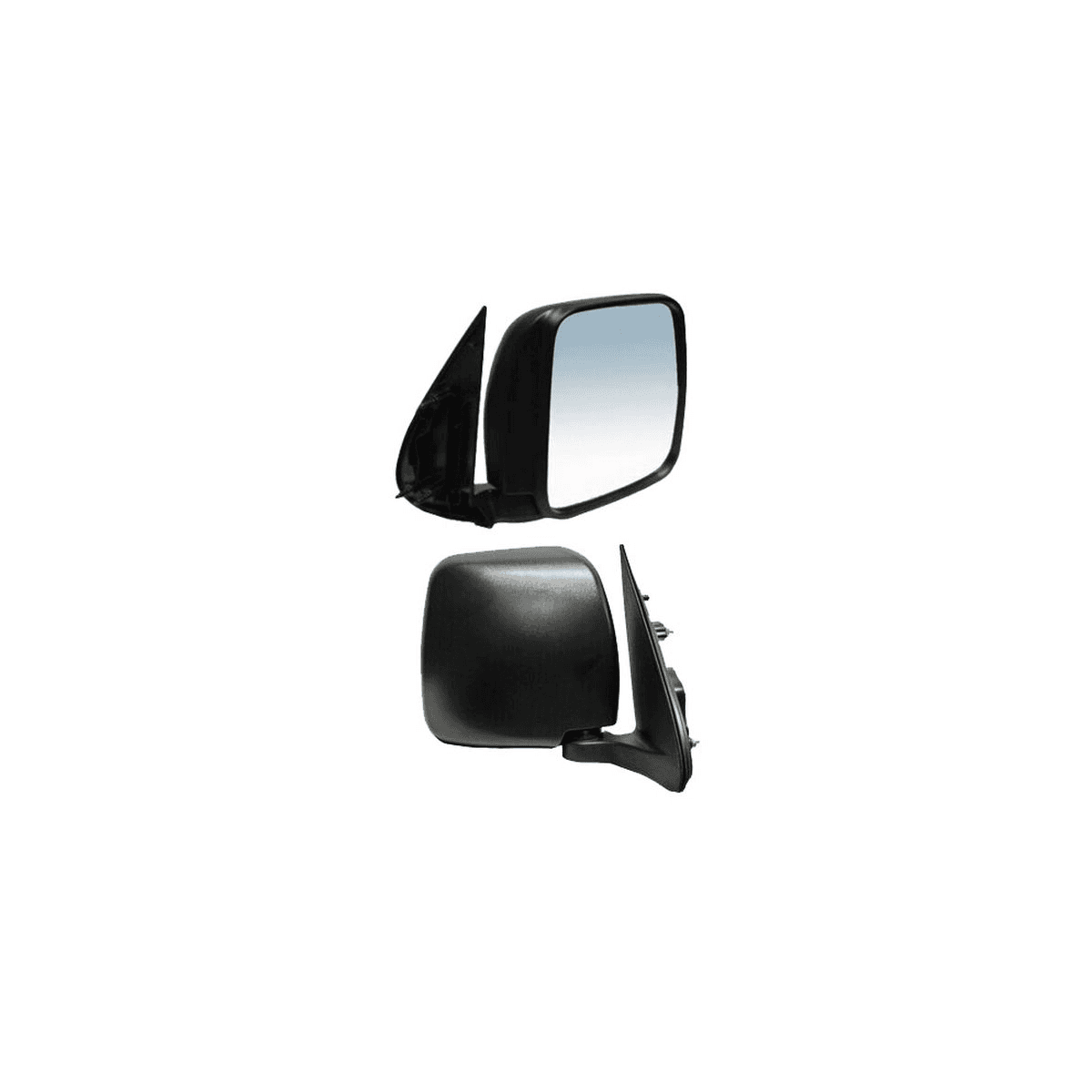 Espejo Toyota Hiace 2006-2019 Sin Control Negro Derecho