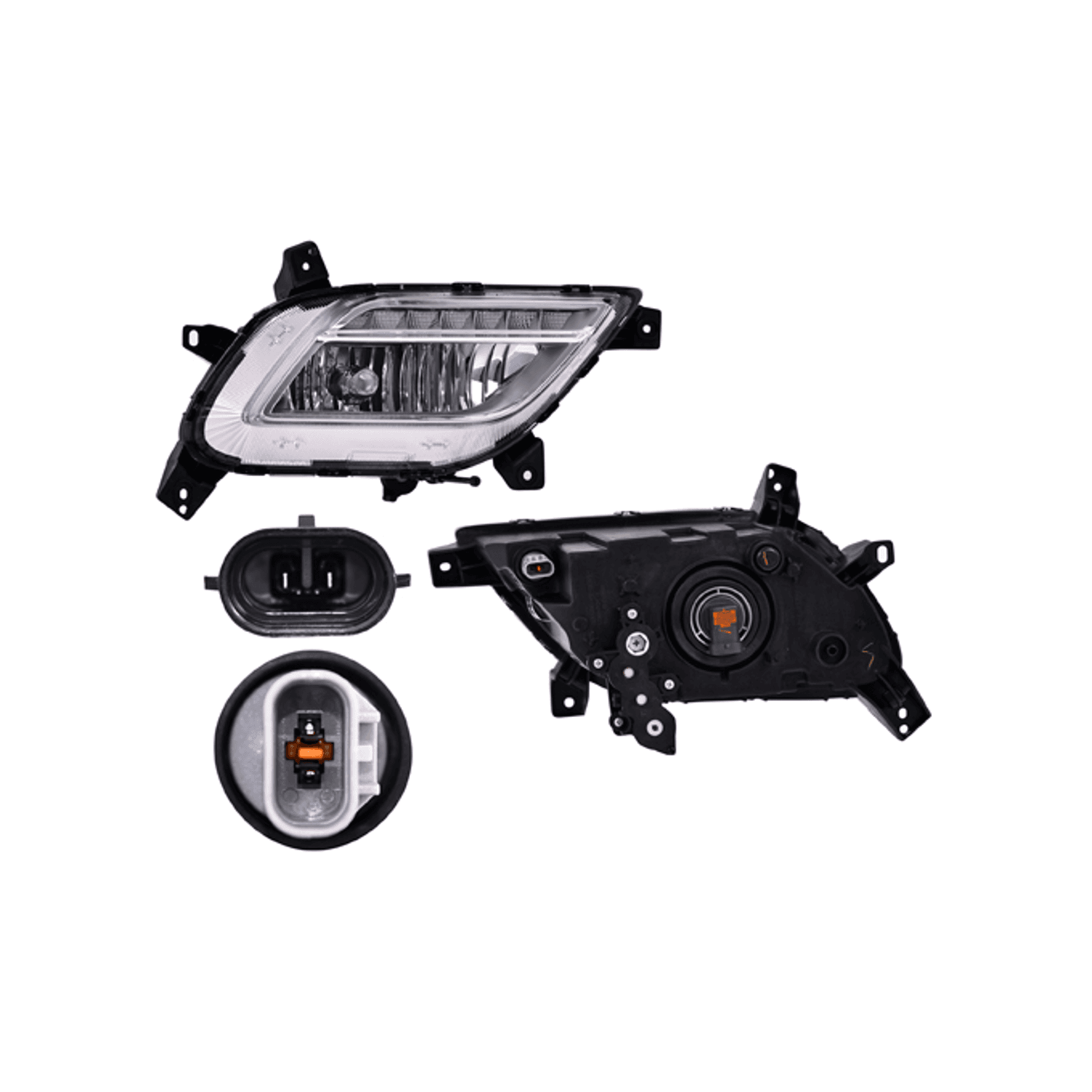 Faro Niebla Derecho P/Kia Niro 2017-2019 Depo