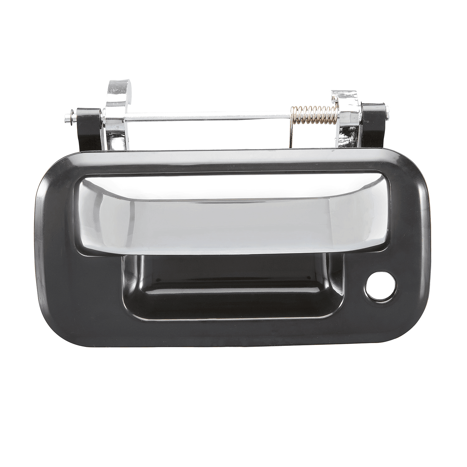 Manija De Tapa Ford Explorer Sport Trac 2006-2010 Con Hoyo Para Llave Lisa Negra/Cromo Plastico Hushan