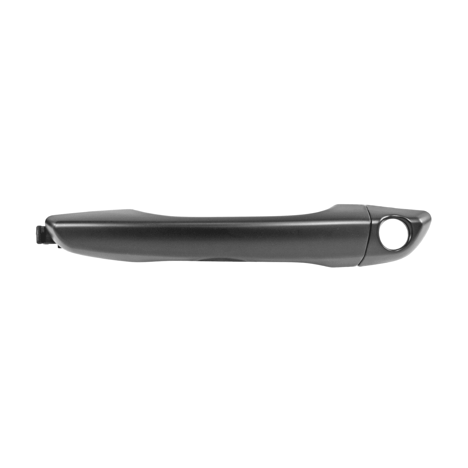 Manija Exterior Hyundai Elantra 2017-2020 Con Hoyo Para Llave Sin Sensor Lisa Negra Plastico Izquierdo Delantera Hushan