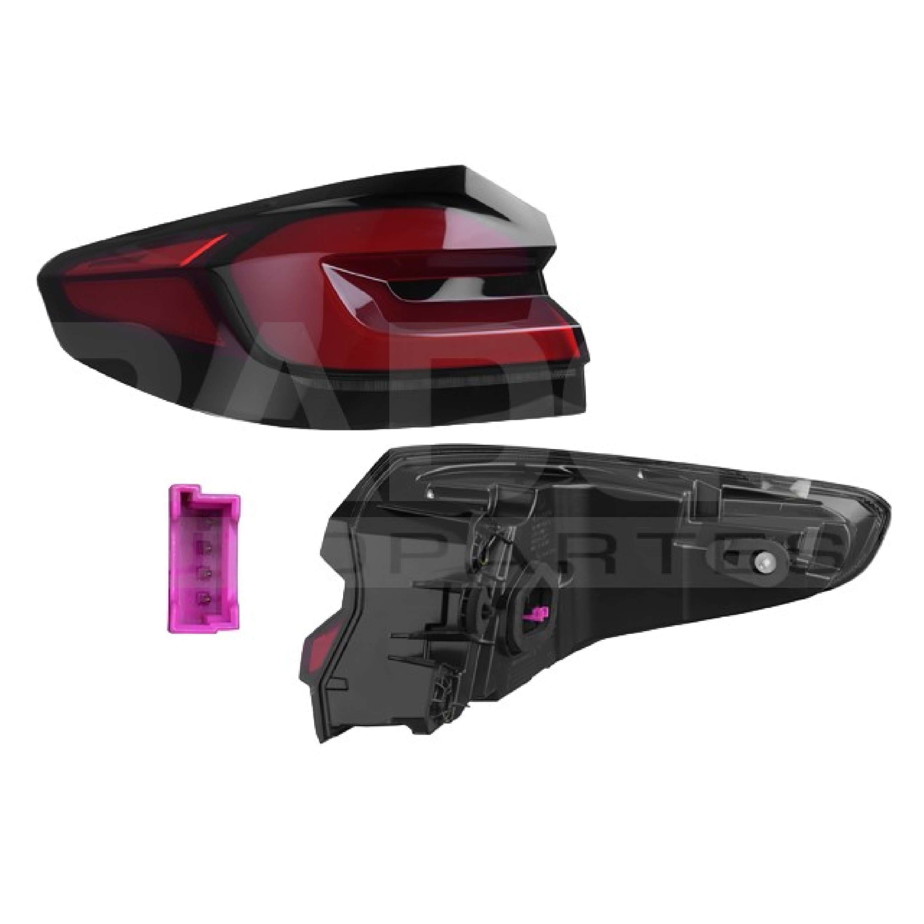 Calavera Exterior Led Bmw Serie 5 2021-2023 Depo Izquierda