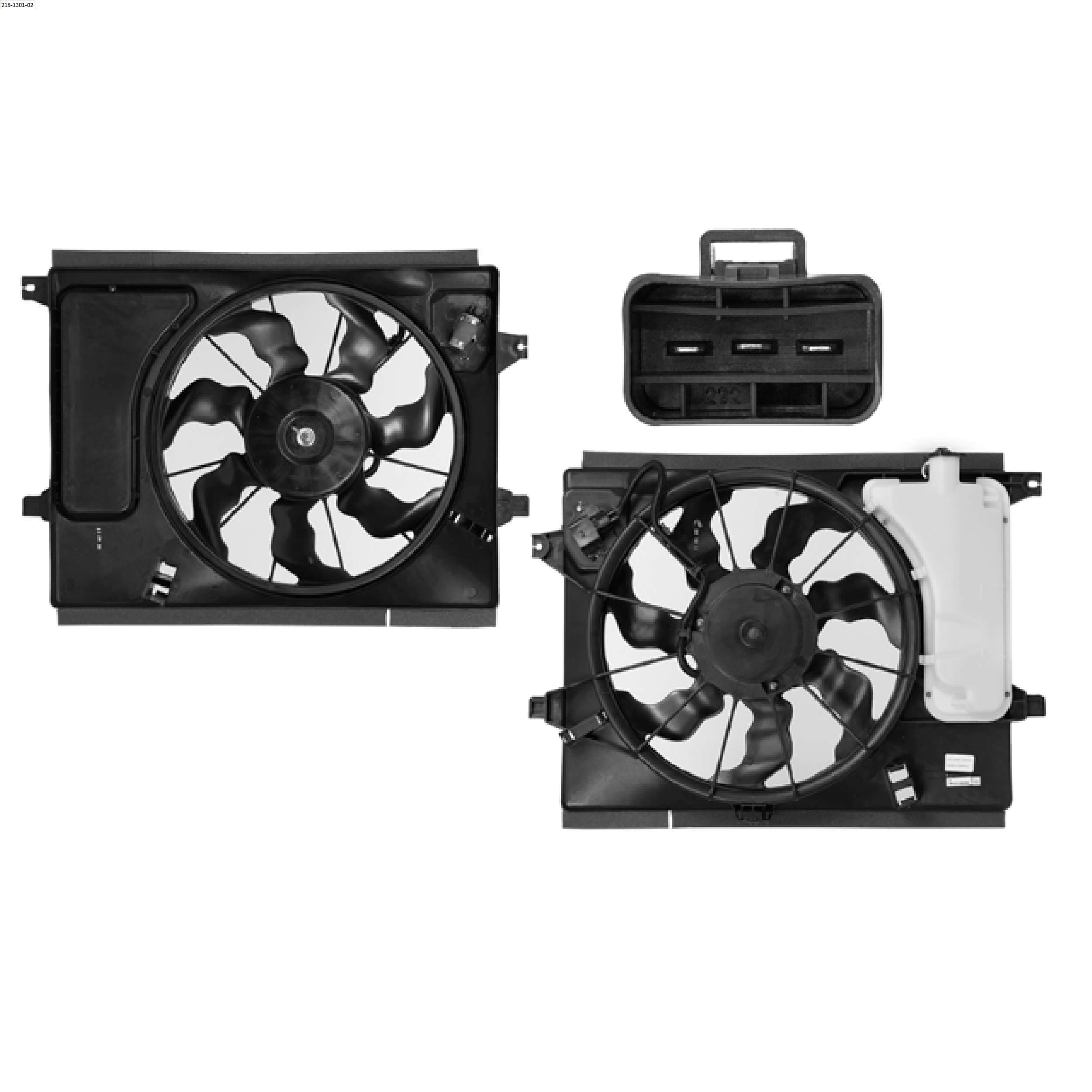 Motoventilador 3 Pines P/Kia Soul 1.6L / 2.0L 2012-2019