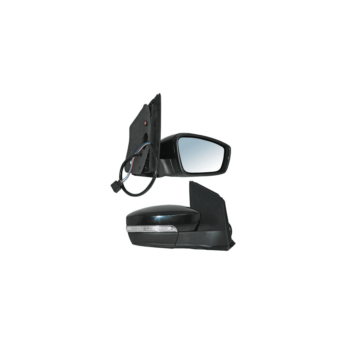 Espejo Vw Up 2016-2018 Electrico Para Pintar Con Direccional Sin Desempañante Derecho