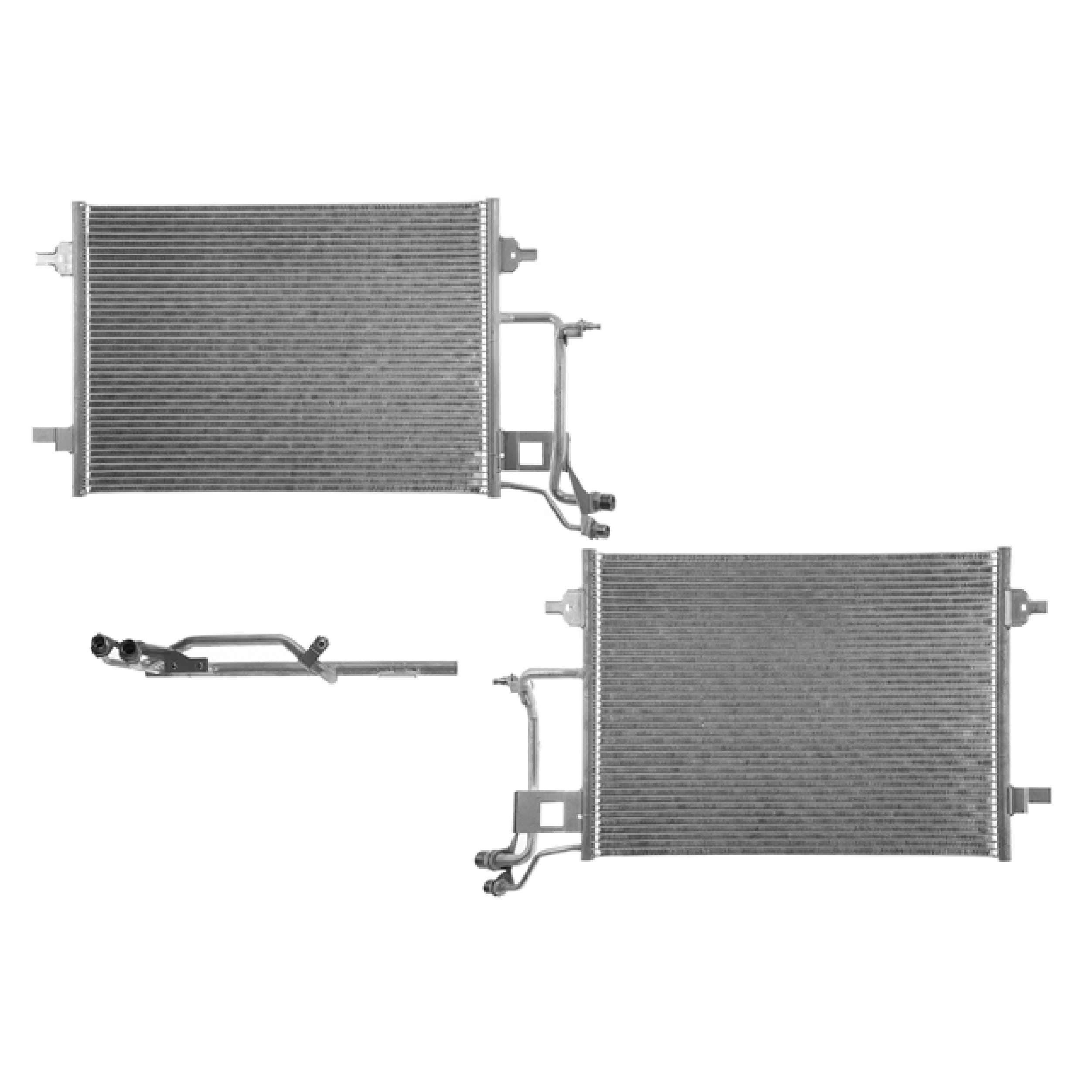 Condensador Aluminio Volkswagen Passat 1.8 1998-2001 / Volkswagen Passat 2.8 1998-2001 / Audi A4 1998-2002