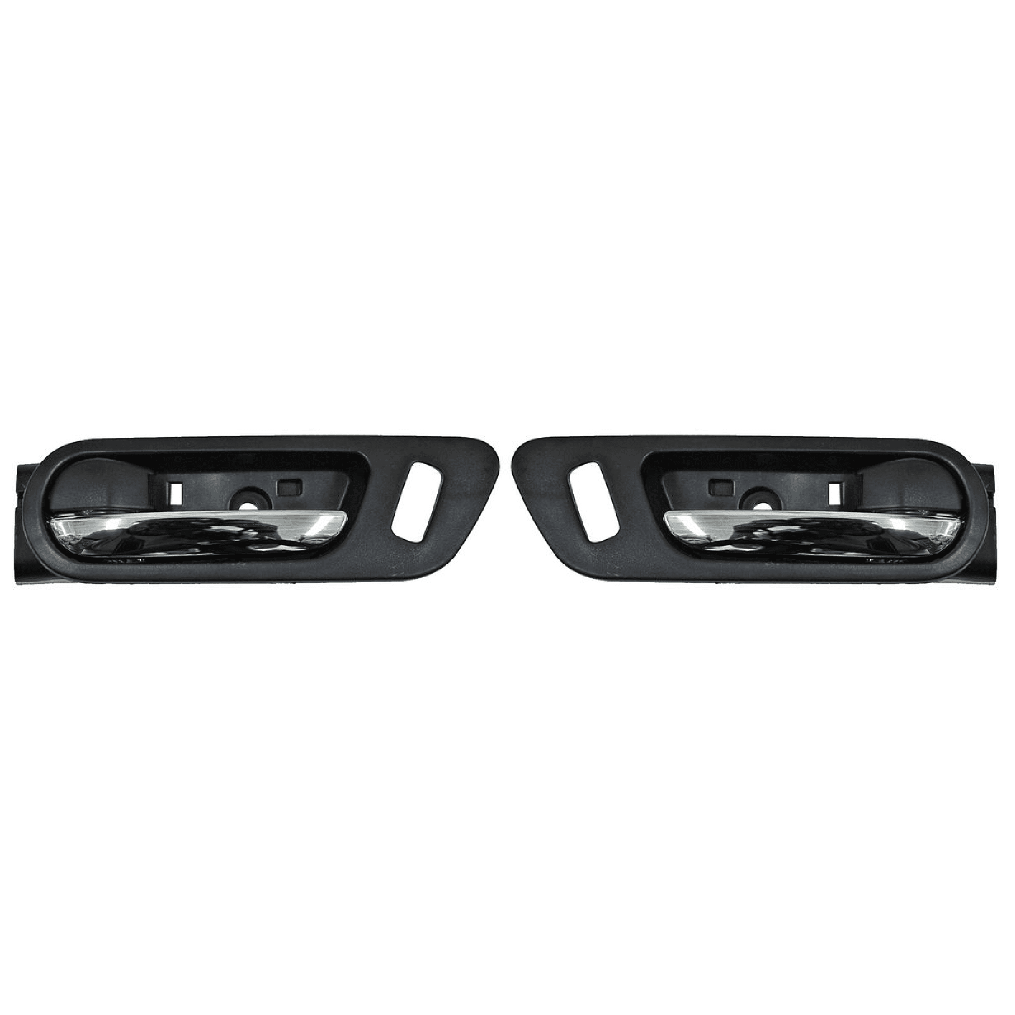 Par Manijas Interiores Mazda Cx9 2007-2015 Plastico Negra/ Cromo Delantera