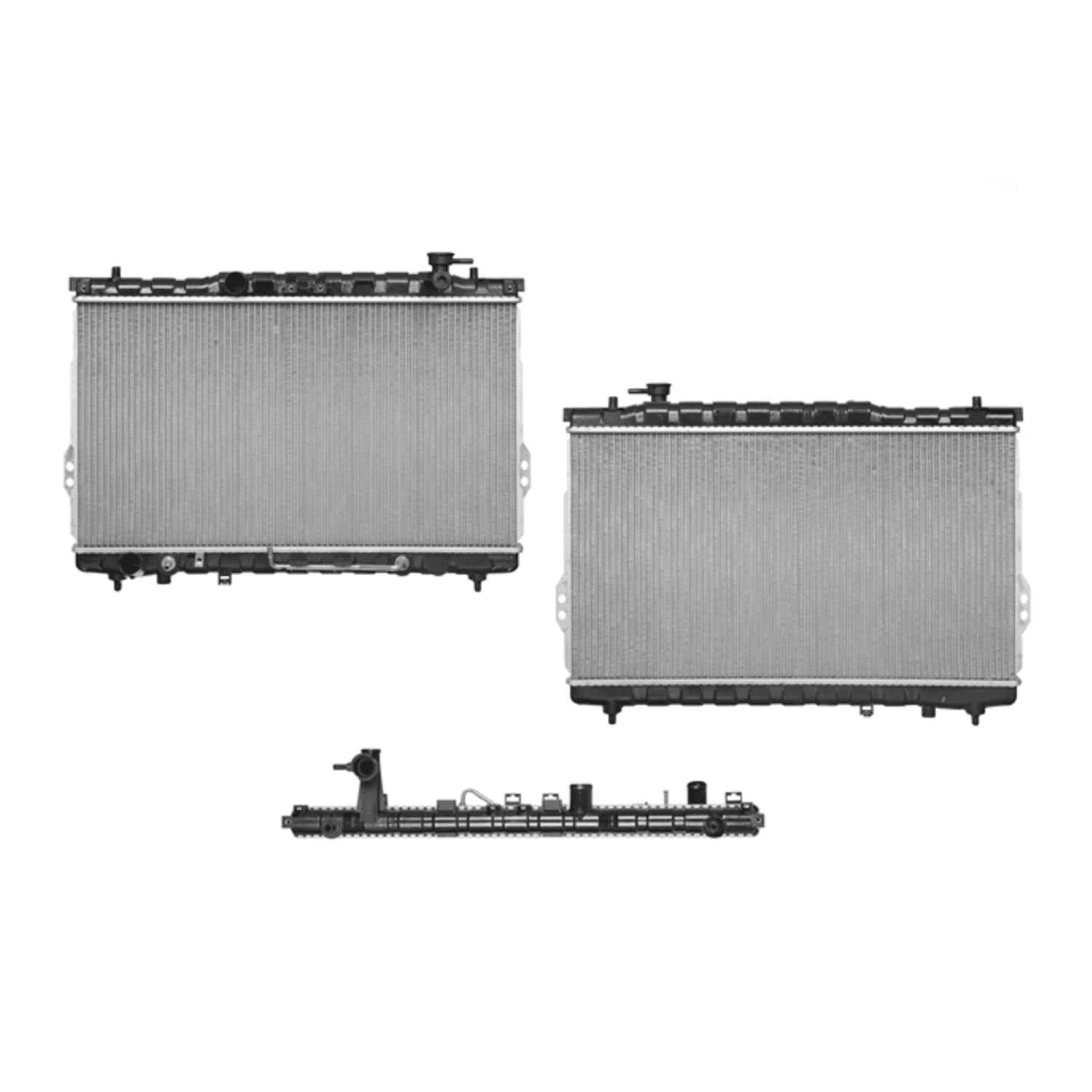 Radiador P/Hyundai Santa Fe L4 2.4L / V6 2.7L 2001-2006 Automatico