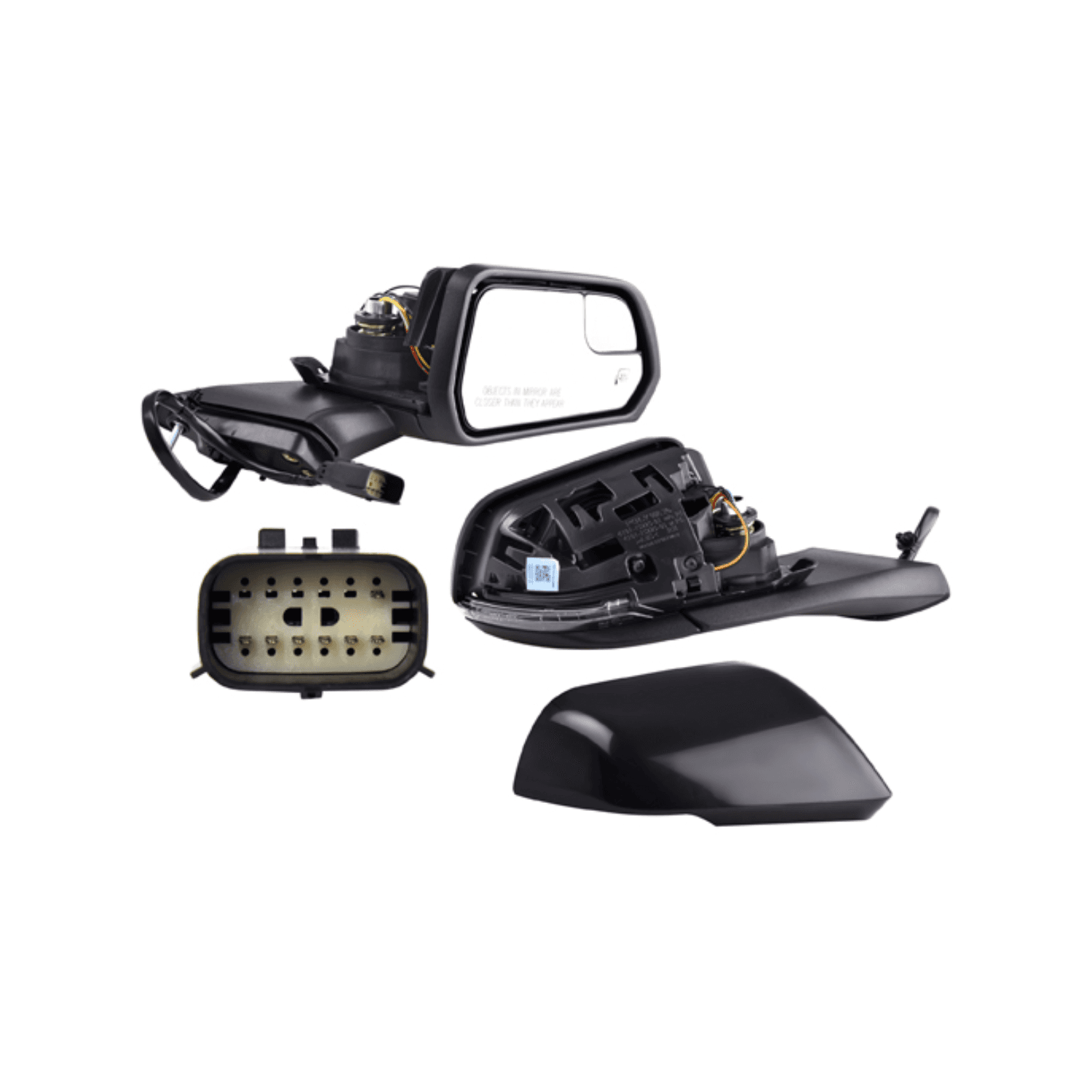 Espejo Derecho Con Punto Ciego Ford Mustang Ecobost 2.3 Coupe / Ford Mustang Premium 2.3 Coupe / Ford Mustang Gt 2.3 Coupe / Ford Mustang Shelby 2.3 Coupe / Ford Mustang Ecobost 3.7 Coupe / Ford Mustang Premium 3.7 Coupe / Ford Mustang Gt 3.7 Coupe / Ford