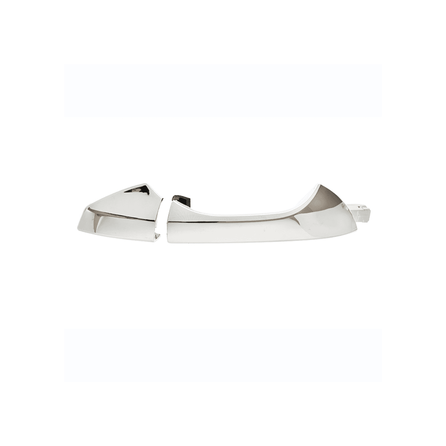 Manija Exterior Honda Accord 2P Coupe / 4P Sedan 2008-2012 Sin Hoyo Para Llave Cromada Plastico Derecha Delantera/Trasera Delantera Hushan