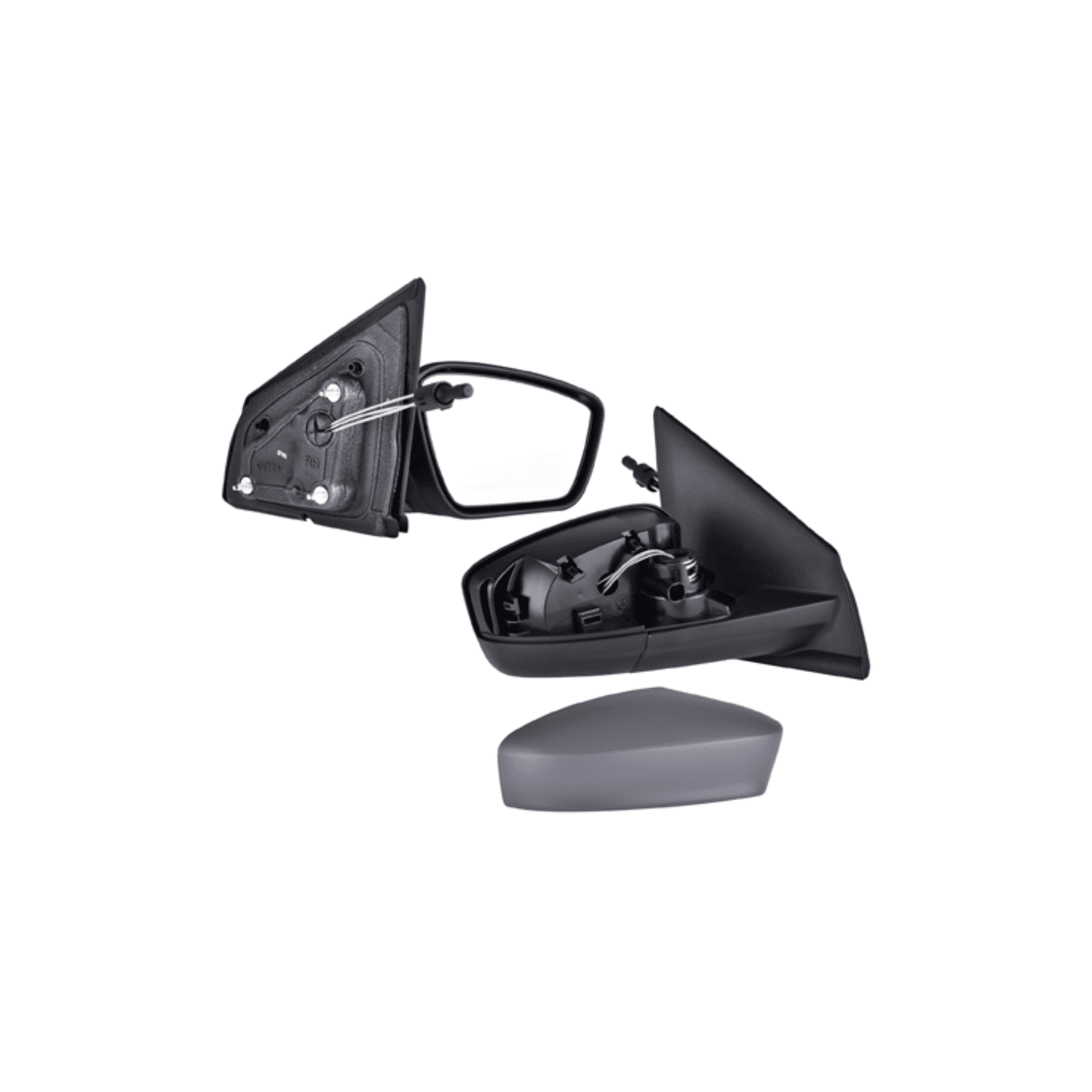 Espejo Derecho Para Pintar Ford Figo Energy 1.5 Sedan / Ford Figo Impulse 1.5 Sedan / Ford Figo Titanium 1.5 Sedan / Ford Figo Energy 1.5 H-Back / Ford Figo Impulse 1.5 H-Back / Ford Figo Titanium 1.5 H-Back 2016-2021