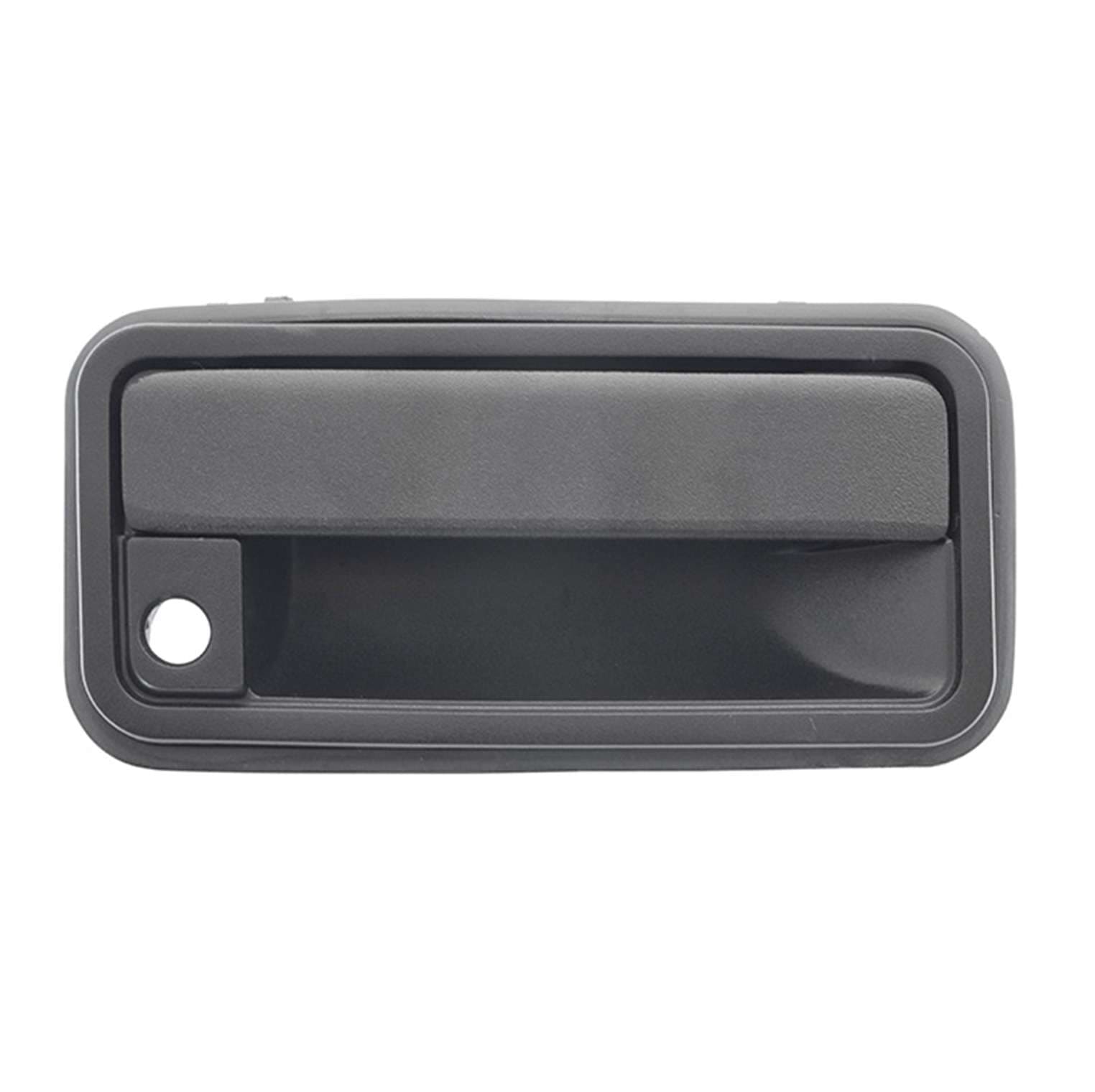 Manija Exterior Chevrolet Silverado 1995-1998 Con Hoyo Para Llave Corrugada Negra Plastico Derecha Delantera Hushan