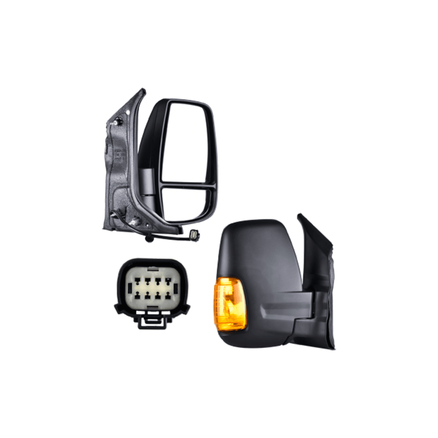 Espejo Derecho Direccional Ambar Ford Transit Van 2.2 2P / Ford Transit Chasis 2.2 2P / Ford Transit Pasajero 2.2 2P / Ford Transit Van 3.5 2P / Ford Transit Chasis 3.5 2P / Ford Transit Pasajero 3.5 2P / Ford Transit Van 2.2 5P / Ford Transit Chasis 2.2 