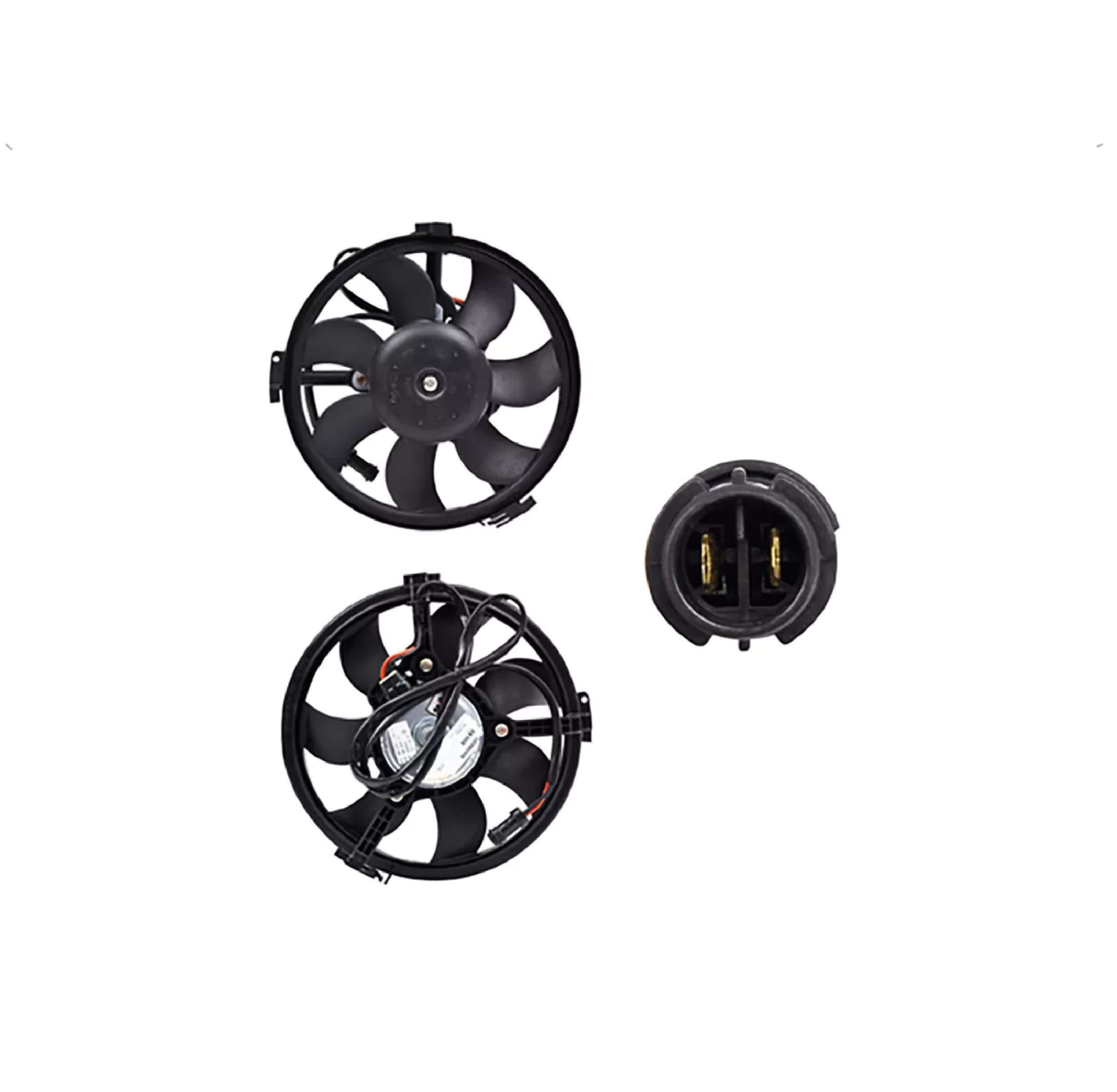 Motoventilador 2 Pines Audi A4 1996-2002 / A6 1998-2005 / A8 1997-1999 / S4 1996-2002 / S8 1997-1999 / Seat Alhambra 1996-2000 / Volkswagen Passat 1.8L / 2.8L 1998-2001
