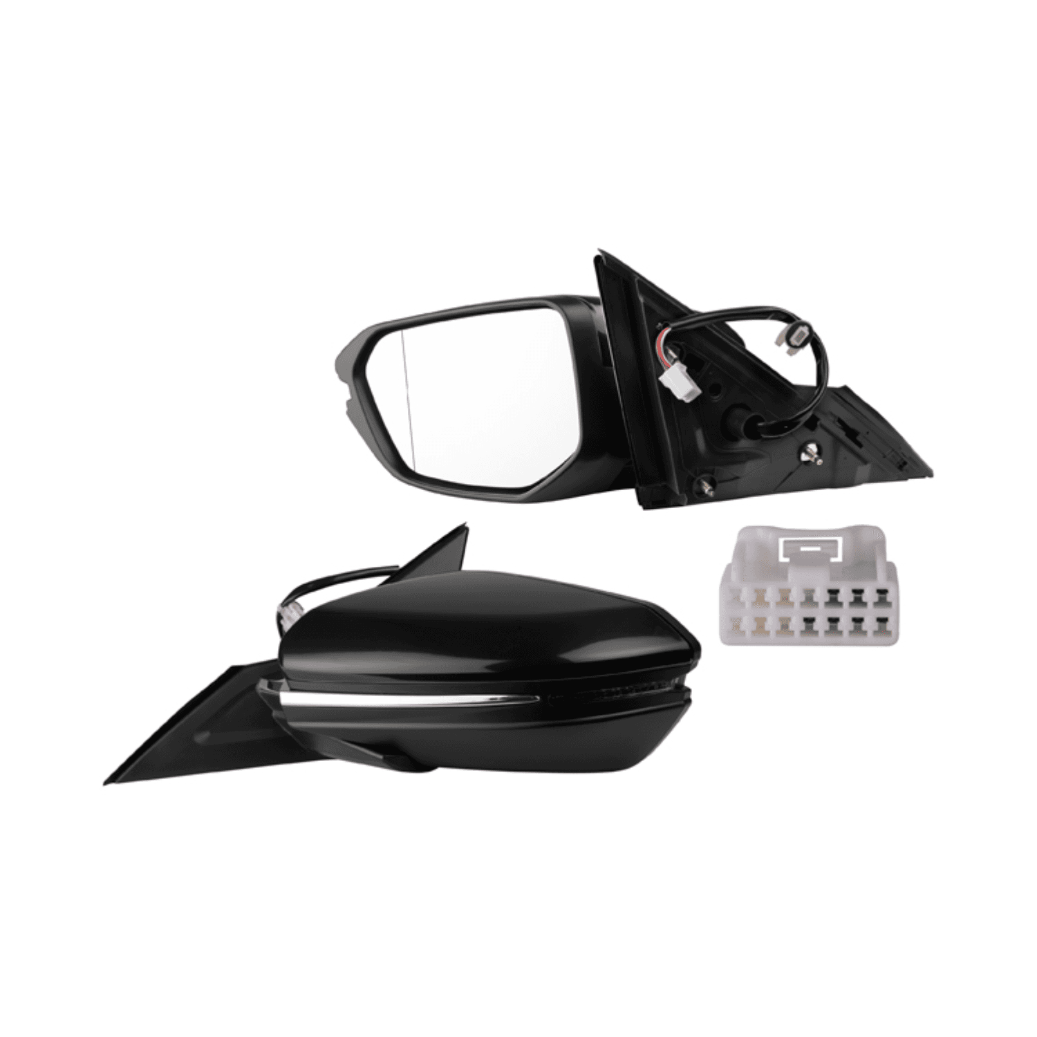 Espejo Izquierdo Para Pintar 7 Pines Honda Civic Ex 2.0 Coupe 2016-2021 / Honda Civic Ex 2.0 Sedan 2016-2021 / Honda Insight 2019-2022