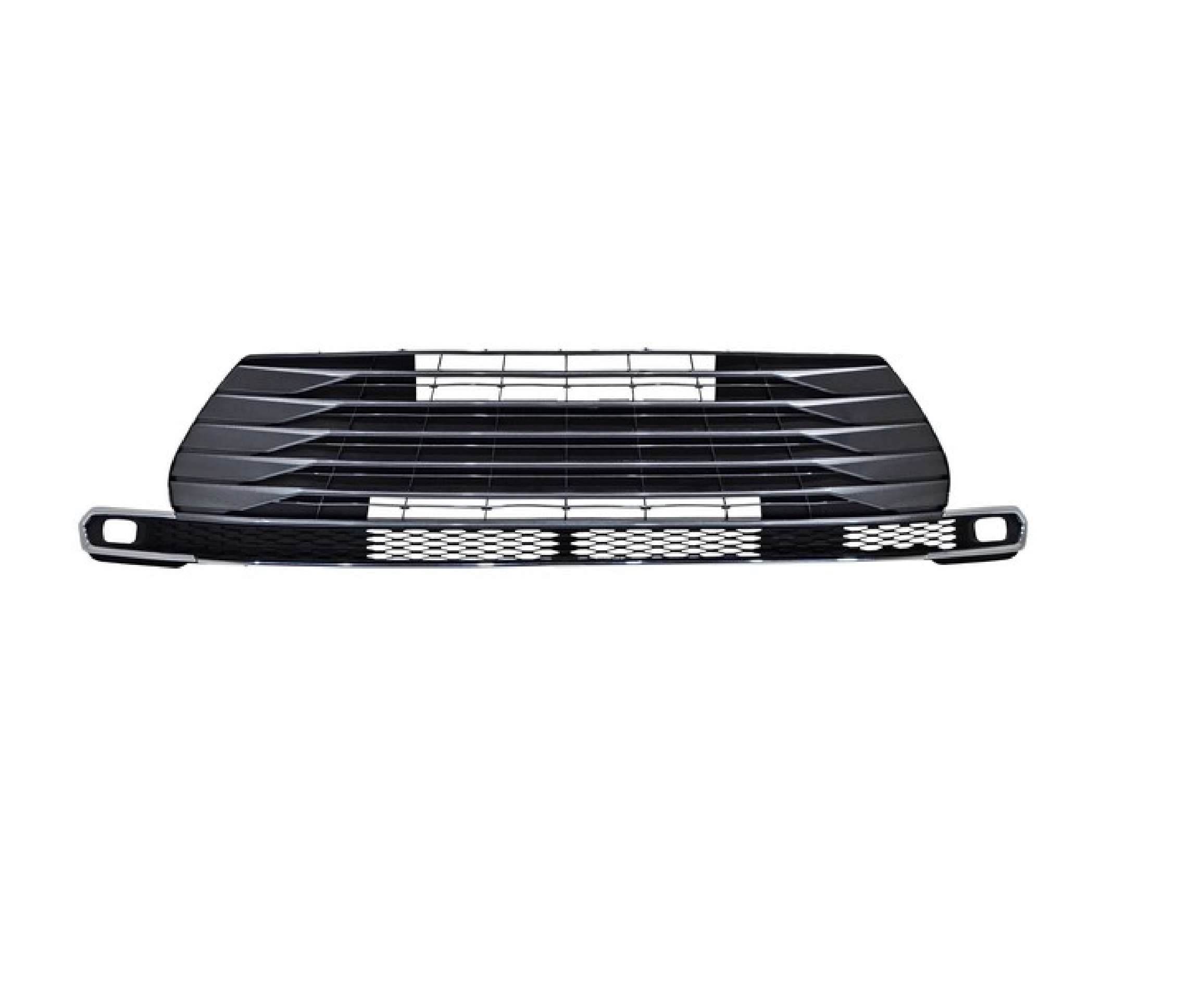Parrilla Toyota Sienna Xle/ Limited/ Le 2021-2025 Sin Hoyo Para Sensor Con Moldura Cromada Sin Hoyo Para Camara