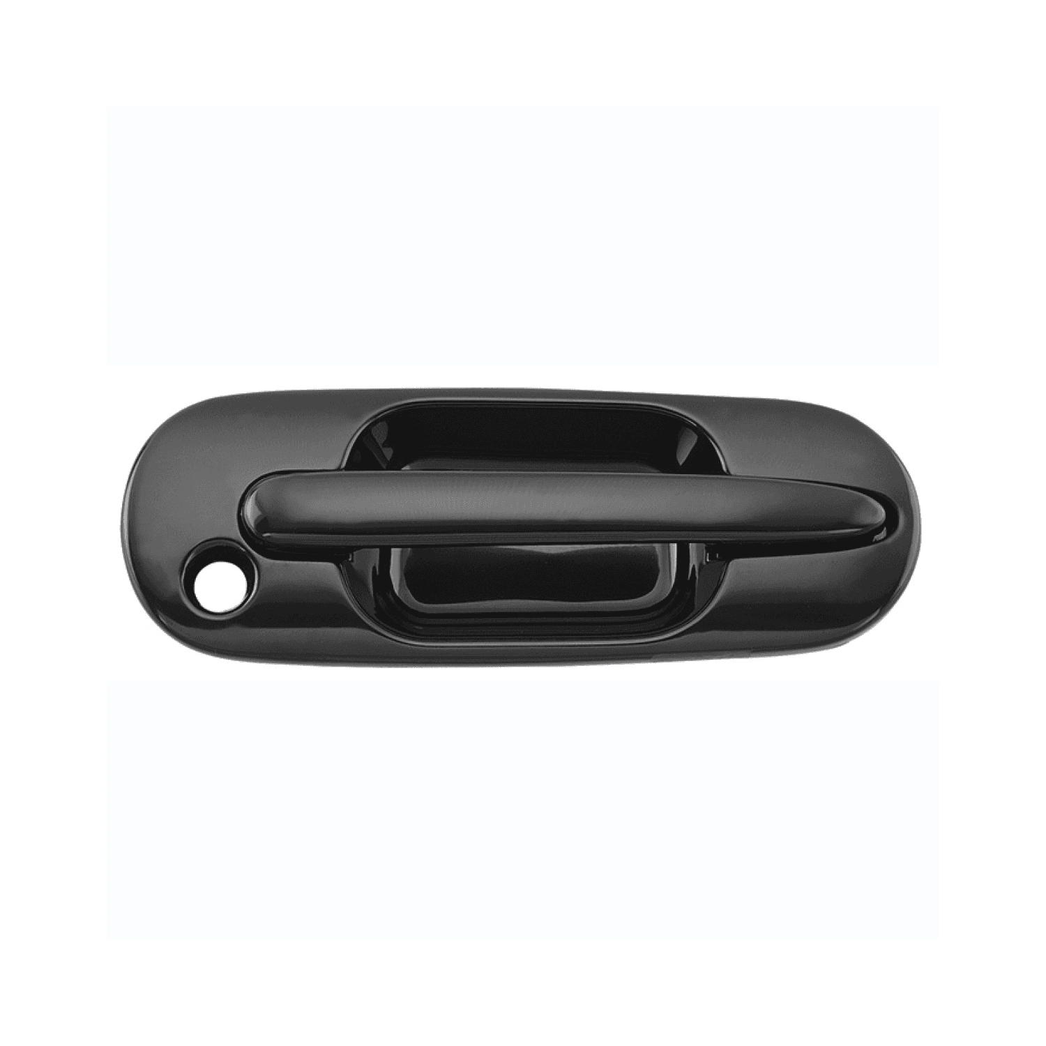 Manija Exterior Honda Cr-V 1997-2001 Lisa Para Pintar Negra Plastico Derecha Delantera Hushan