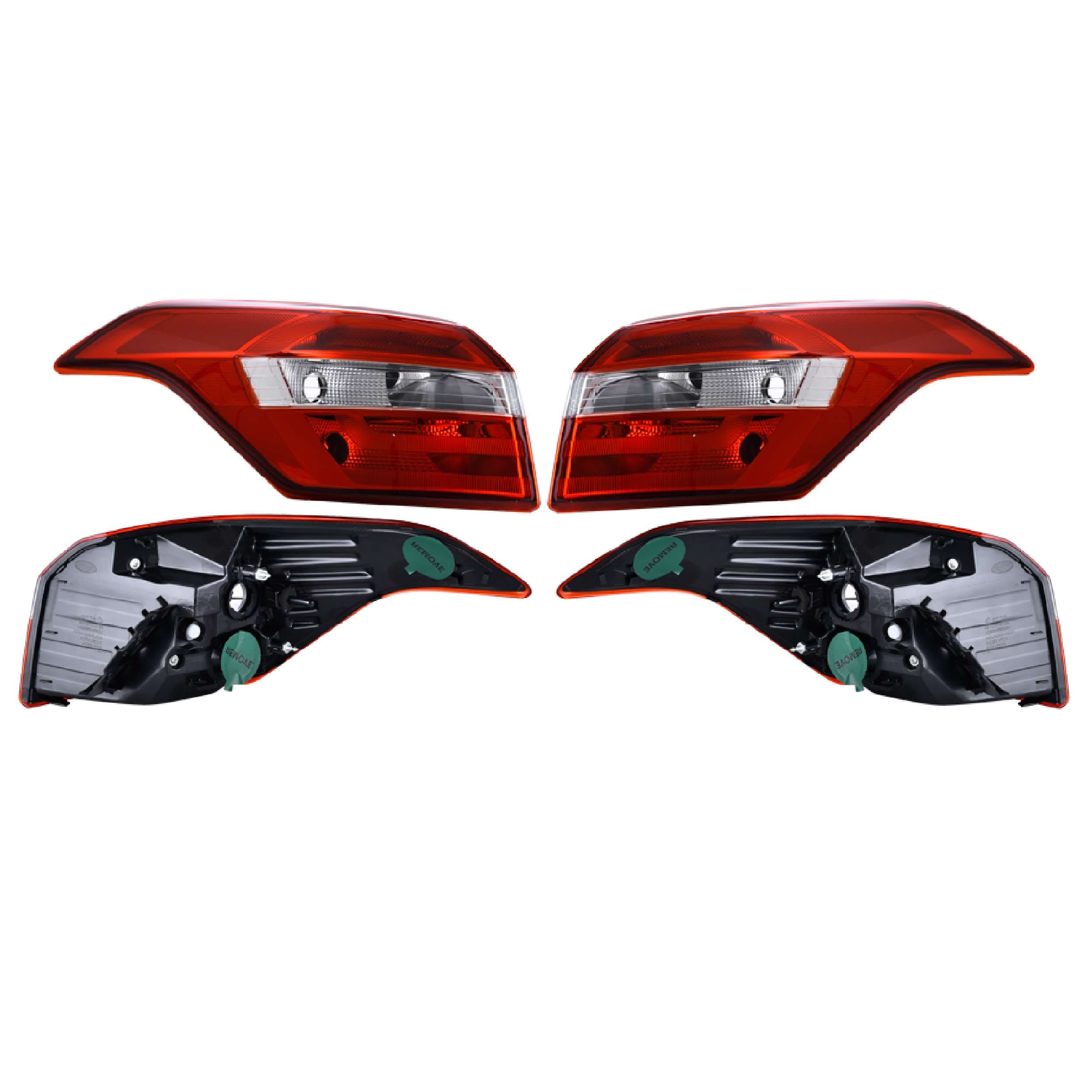 Par Calaveras Exteriores Para Hyundai Creta 2017-2018 Depo