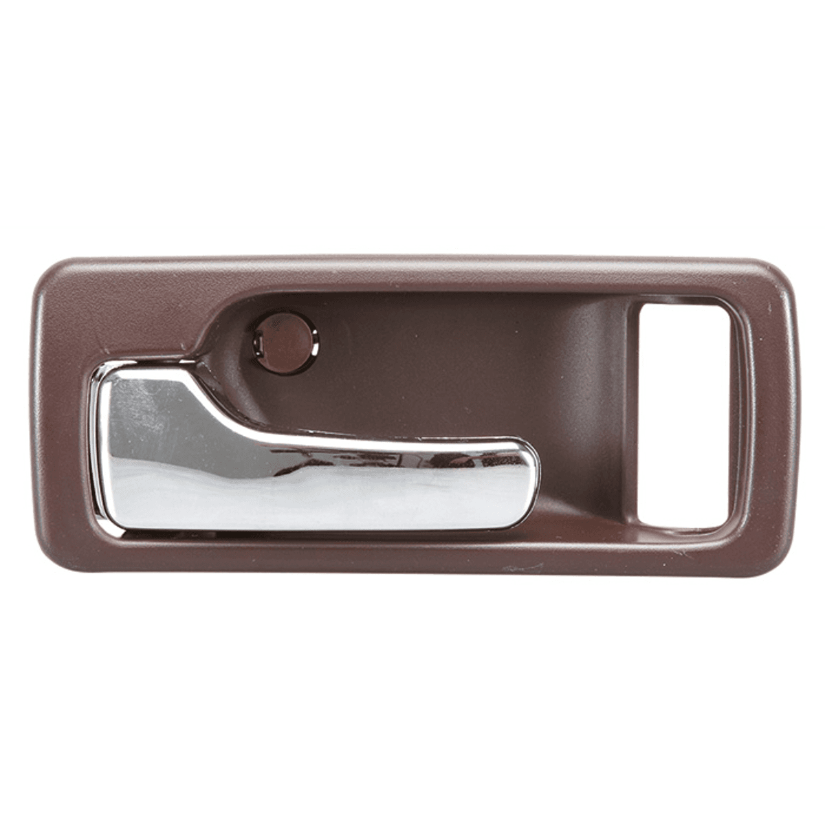 Manija Interior Honda Accord 2P Coupe 1990-1993 Con Hoyo Para Seguro Manual Cafe/Cromado Plastico Izquierdo Delantera Hushan