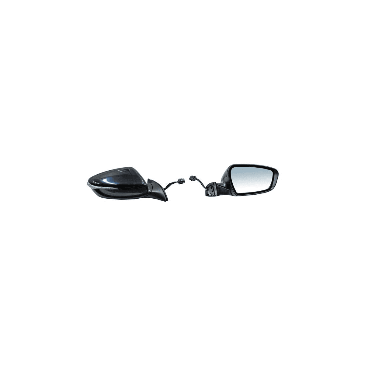 Espejo Para Kia Forte 2016-2018/ Usa Type 2014-2016 Electrico Con Desempañante Con Direccional Con Luz Inferior Autoabatible Para Pintar 10 Pines Derecho