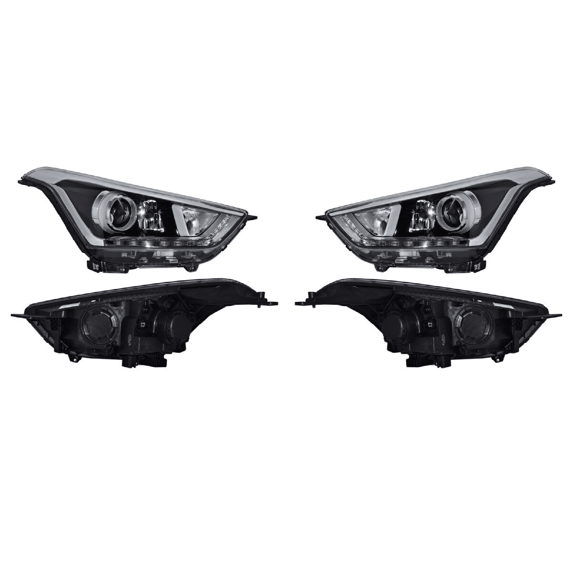 Par Faros P/Hyundai Creta 2017-2019 Leds