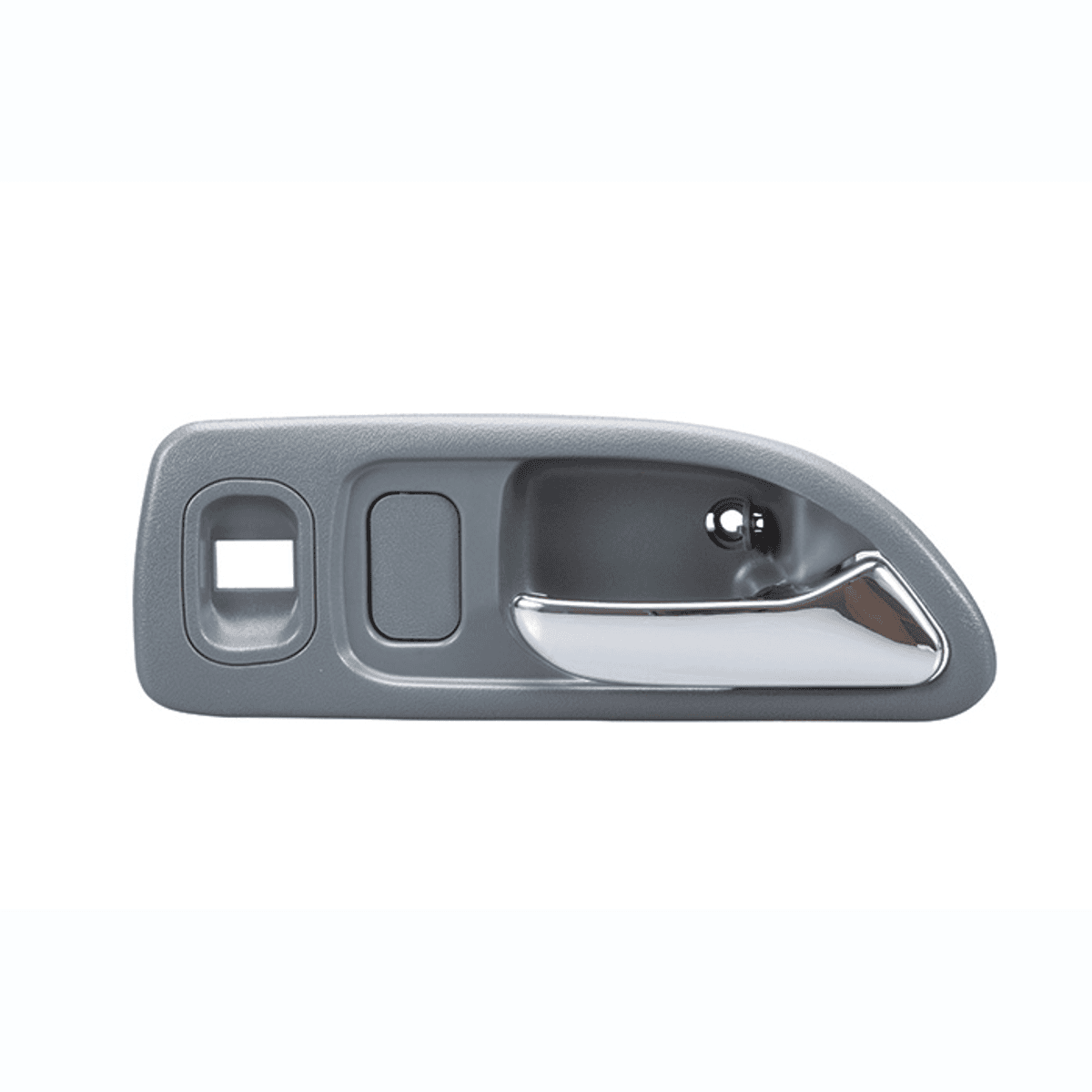 Manija Interior Honda Accord 4P Sedan 1994-1997 Con Hoyo Para Seguro Y Cristal Gris Claro/Cromado Plastico Derecha Delantera Hushan